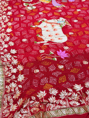 Shreenath Ji Ultra Premium Rai Dana Dupatta