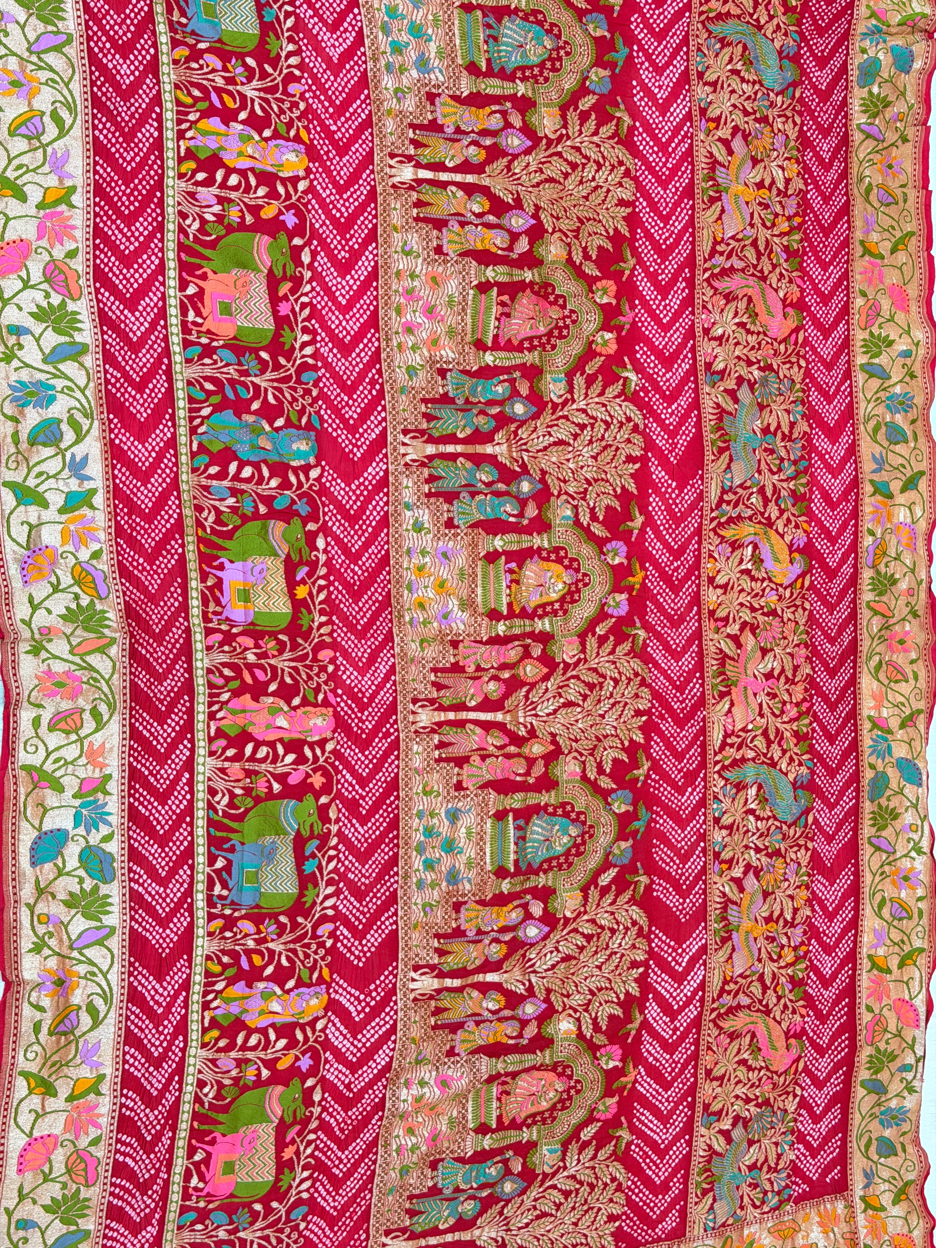 Radha Krishna Ultra Premium Rai Dana Dupatta