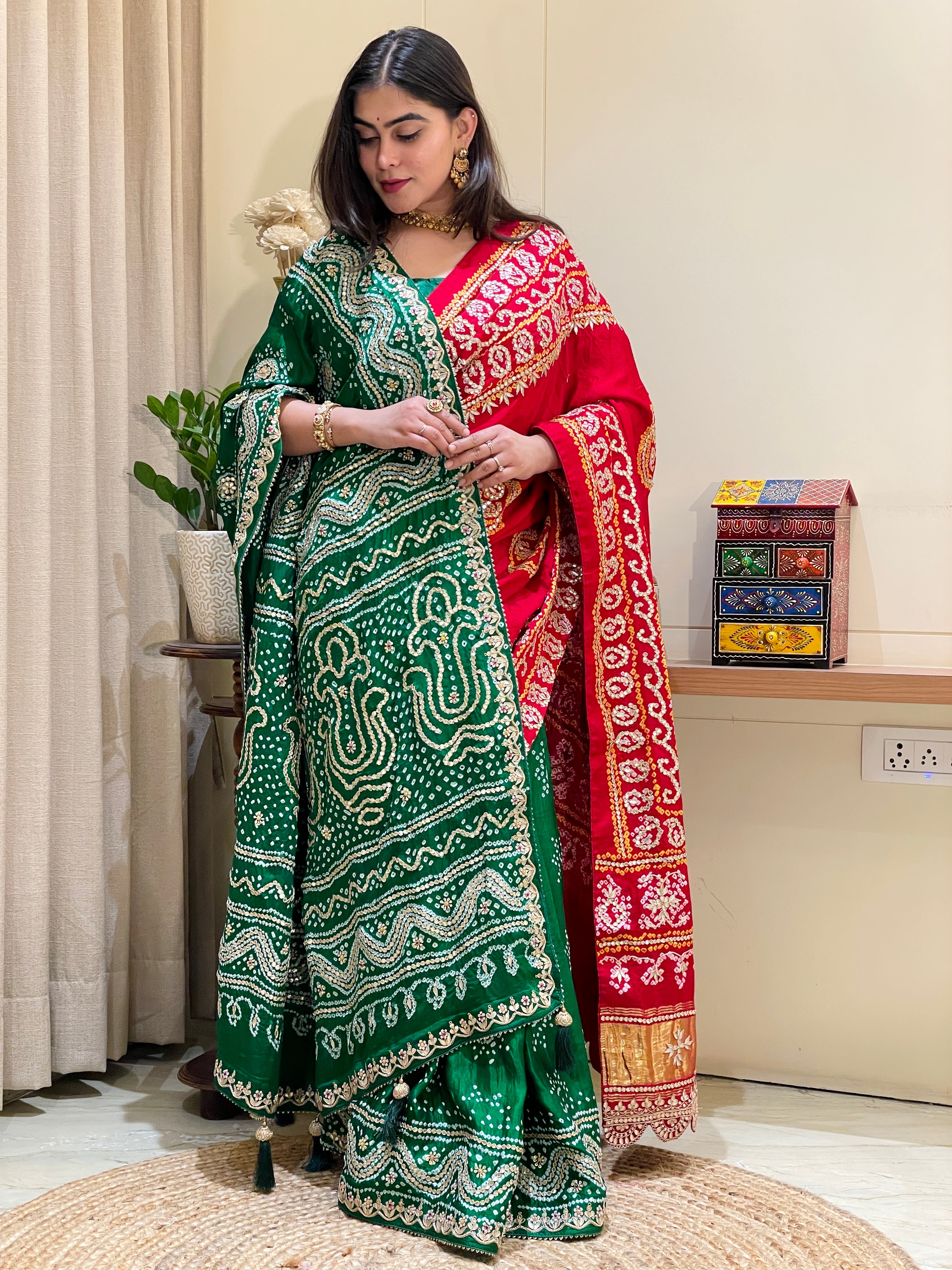 Reva Rasmandal Saree With Dupatta