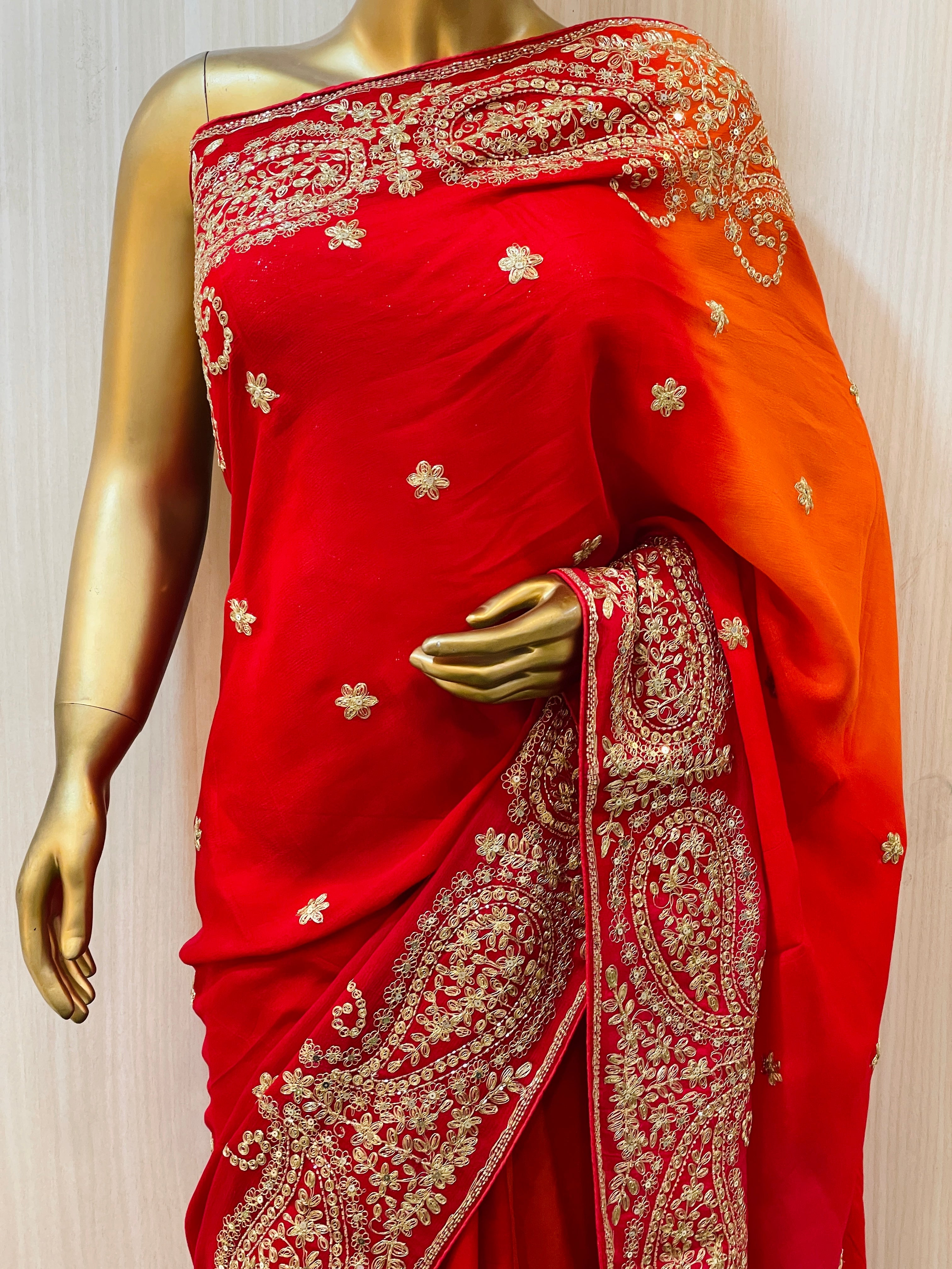 Abhishree Crepe Saree
