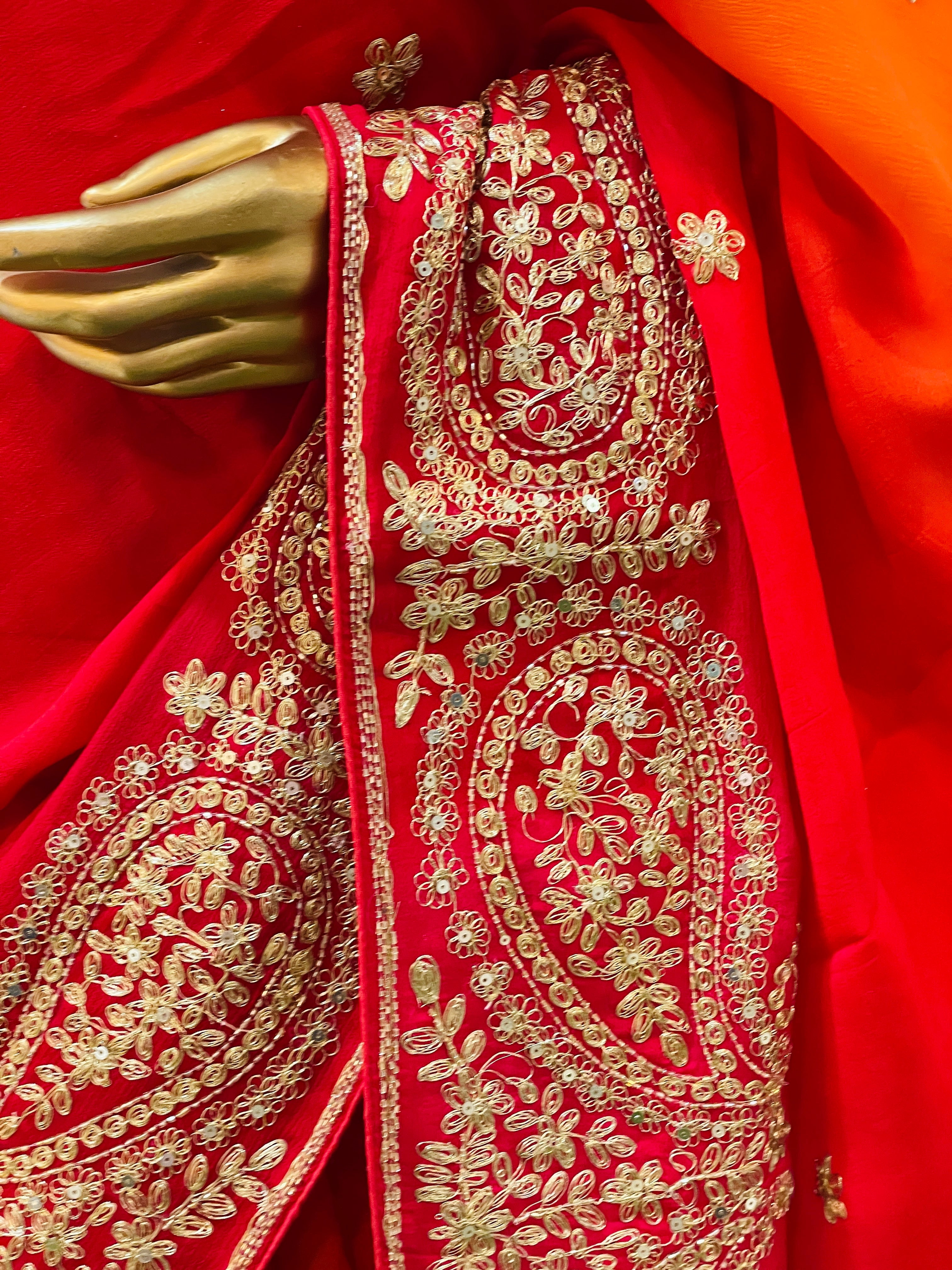 Abhishree Crepe Saree