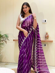 Teenu Leheriya Saree