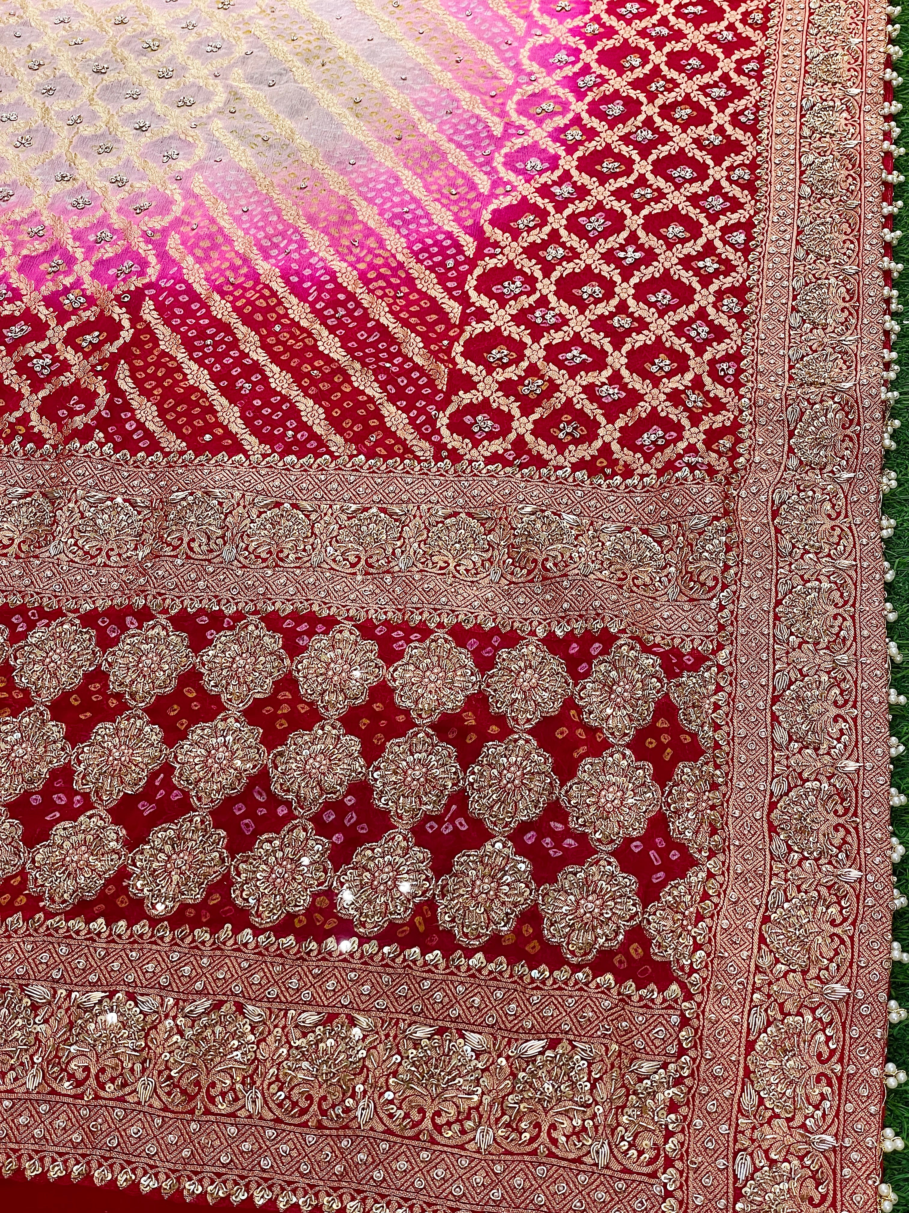 Trisha Khadi Georgette Dupatta