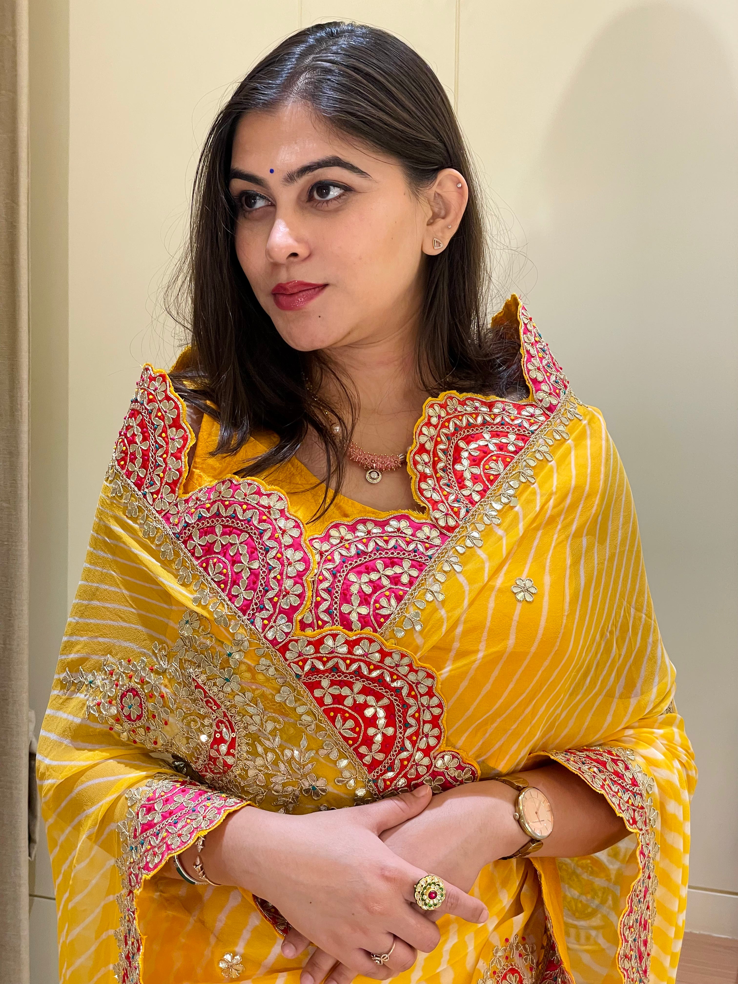 Mridula Leheriya Saree