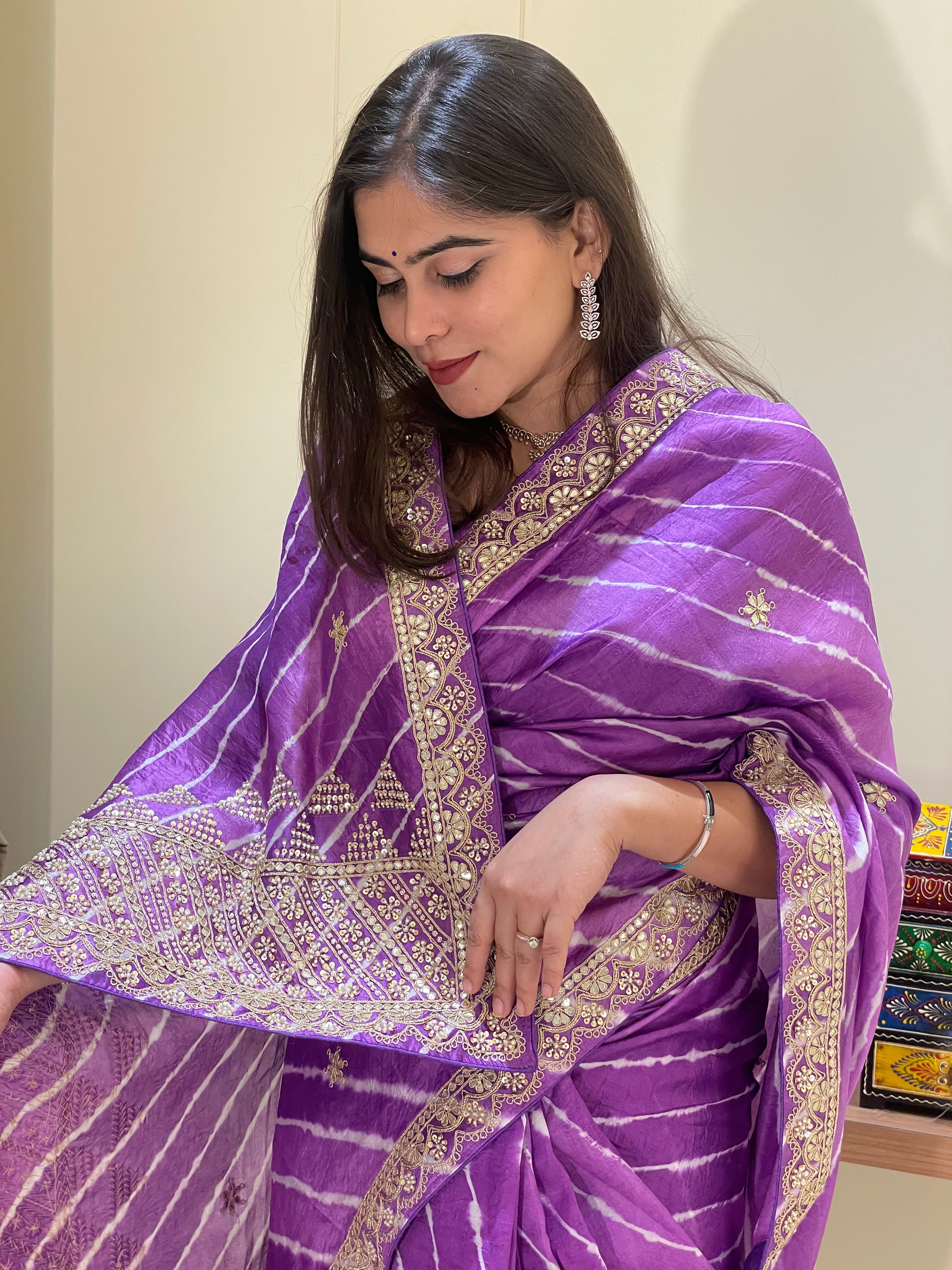 Shraddha Leheriya Saree