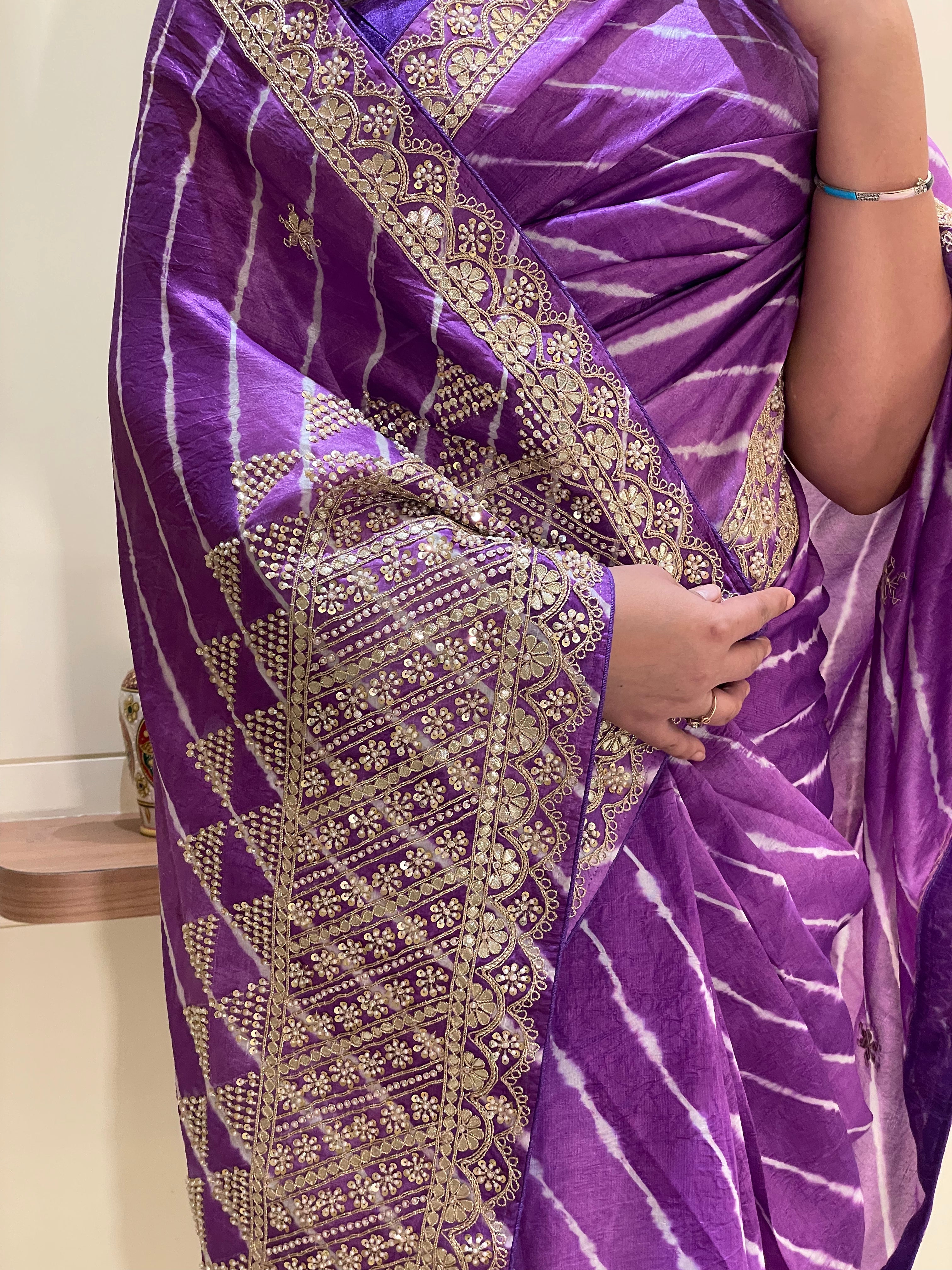 Shraddha Leheriya Saree