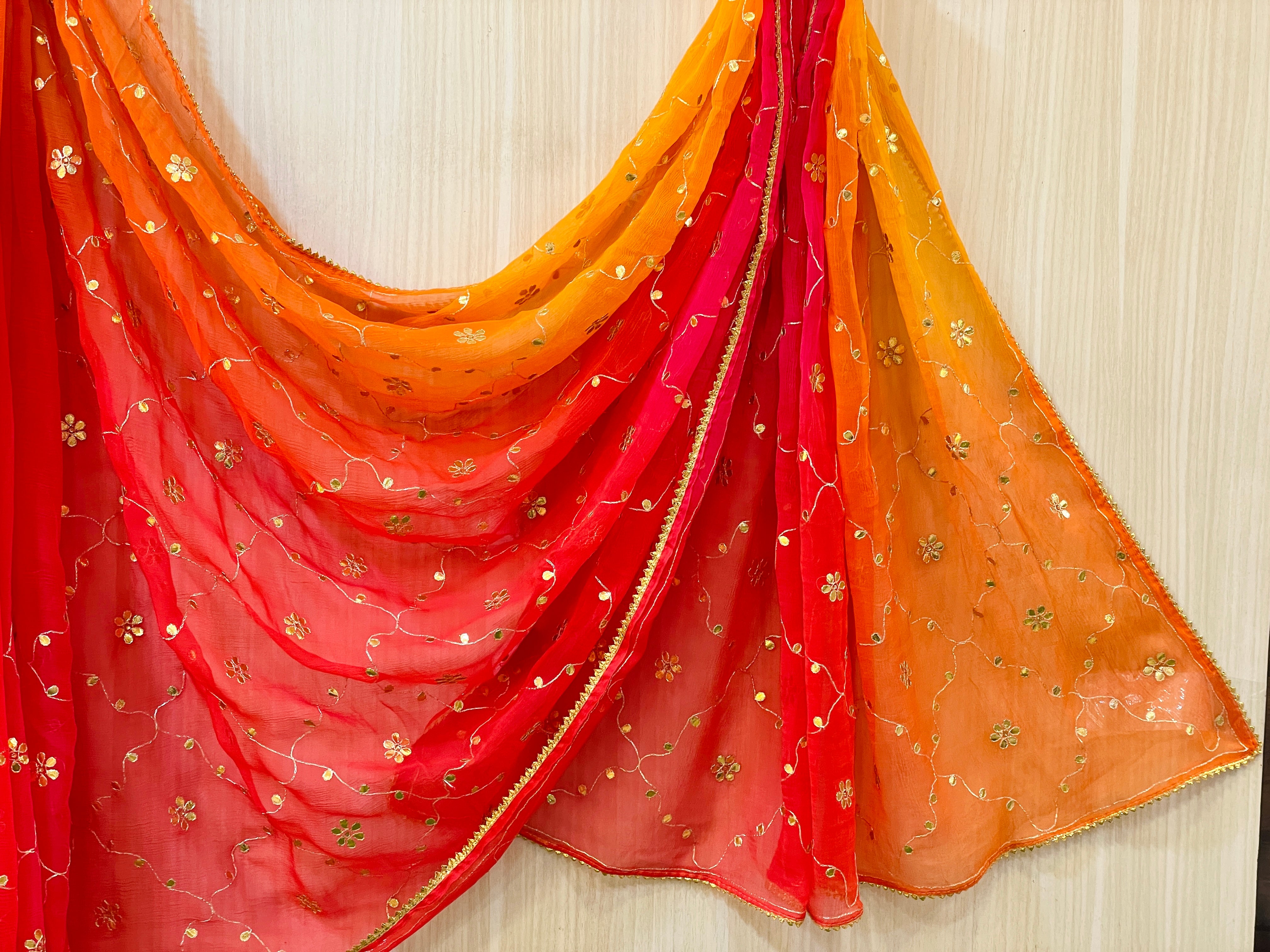Pankhuri Pure Chiffon Saree