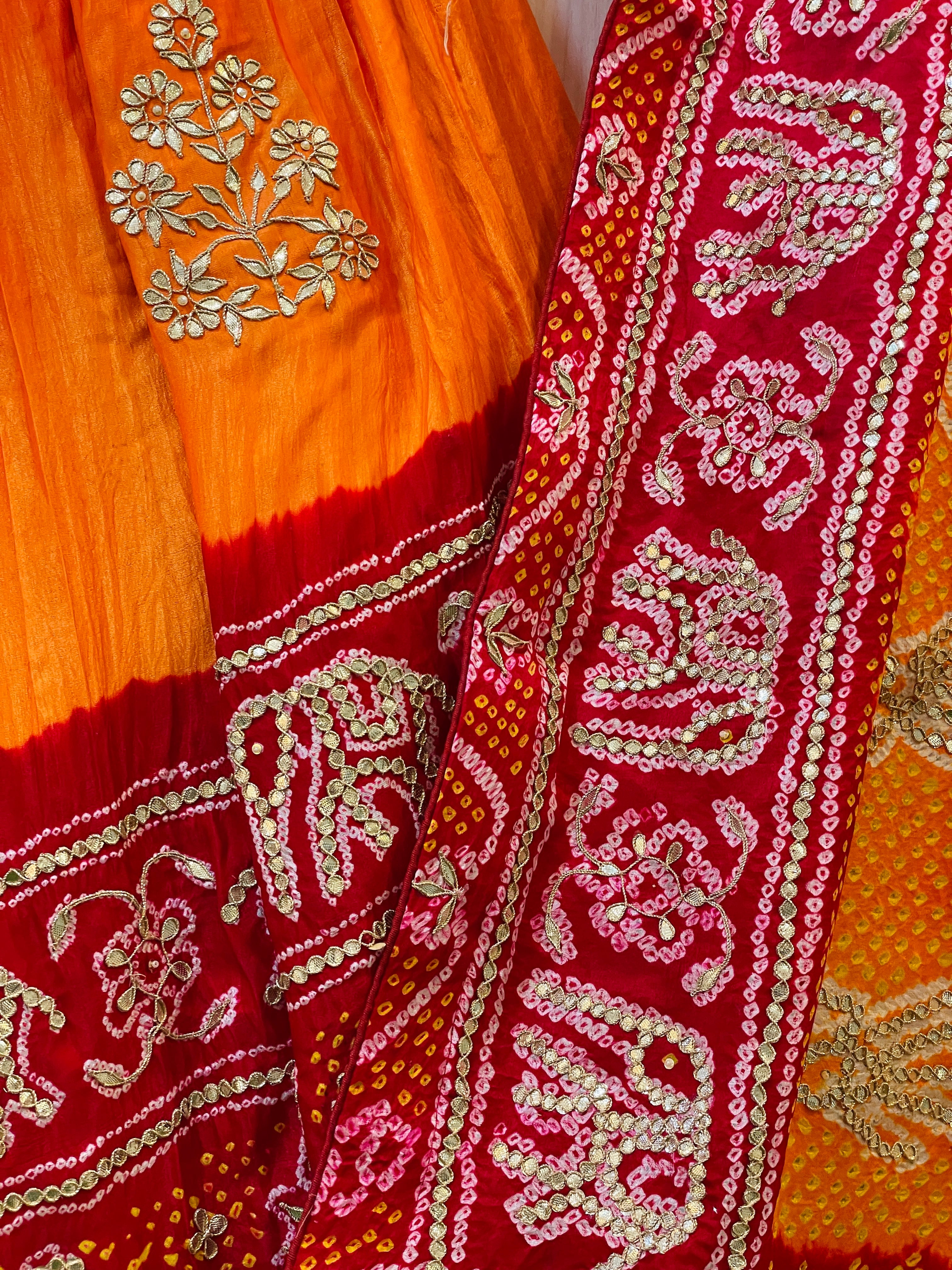 Gulrang Shahi Gajji Silk Lehenga