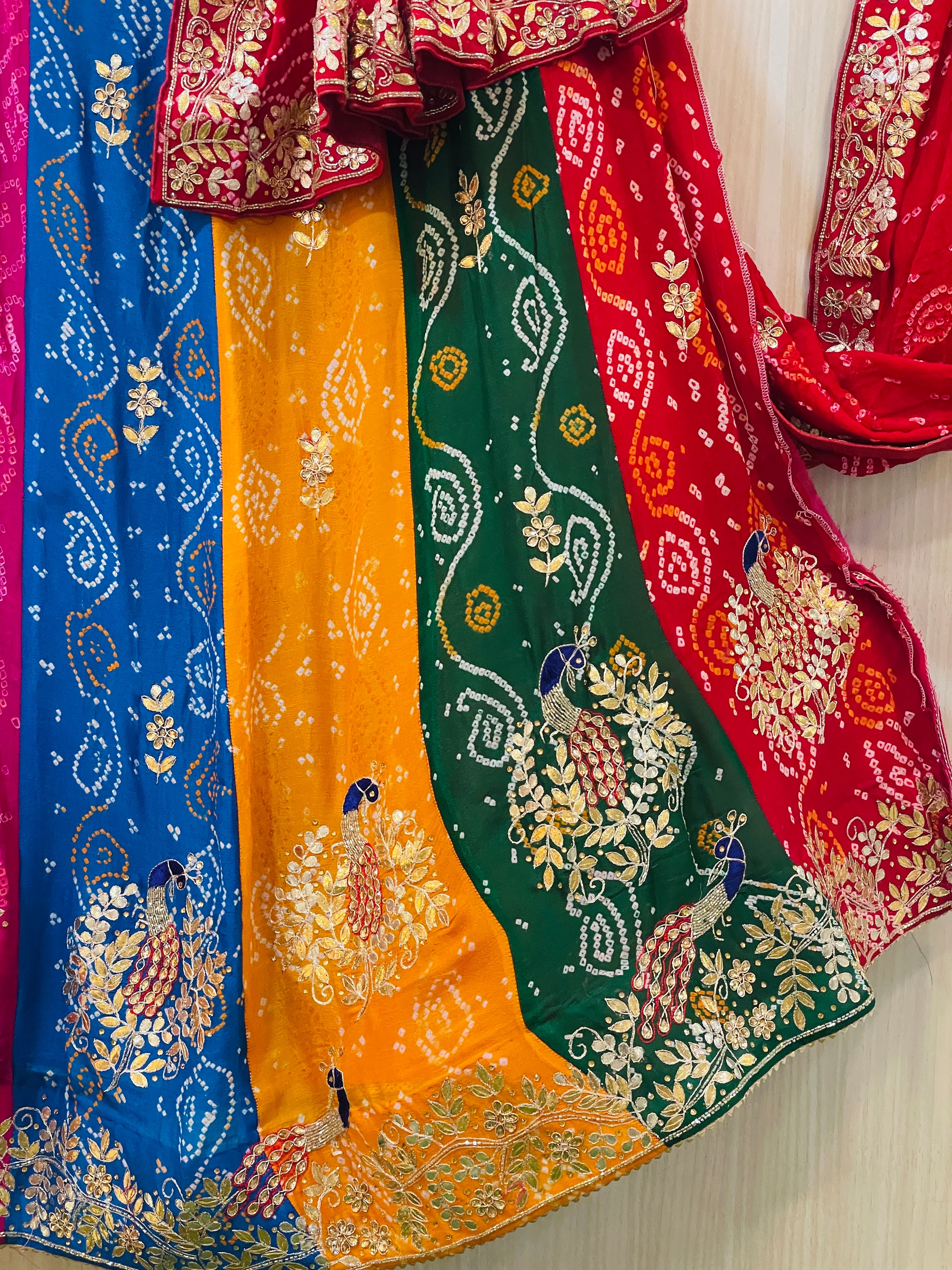 Prita Bandhani Lehenga