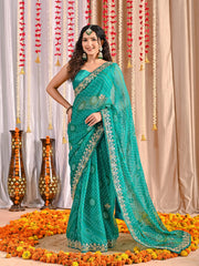 Aaradhya Royal Chiffon Bandhani Saree