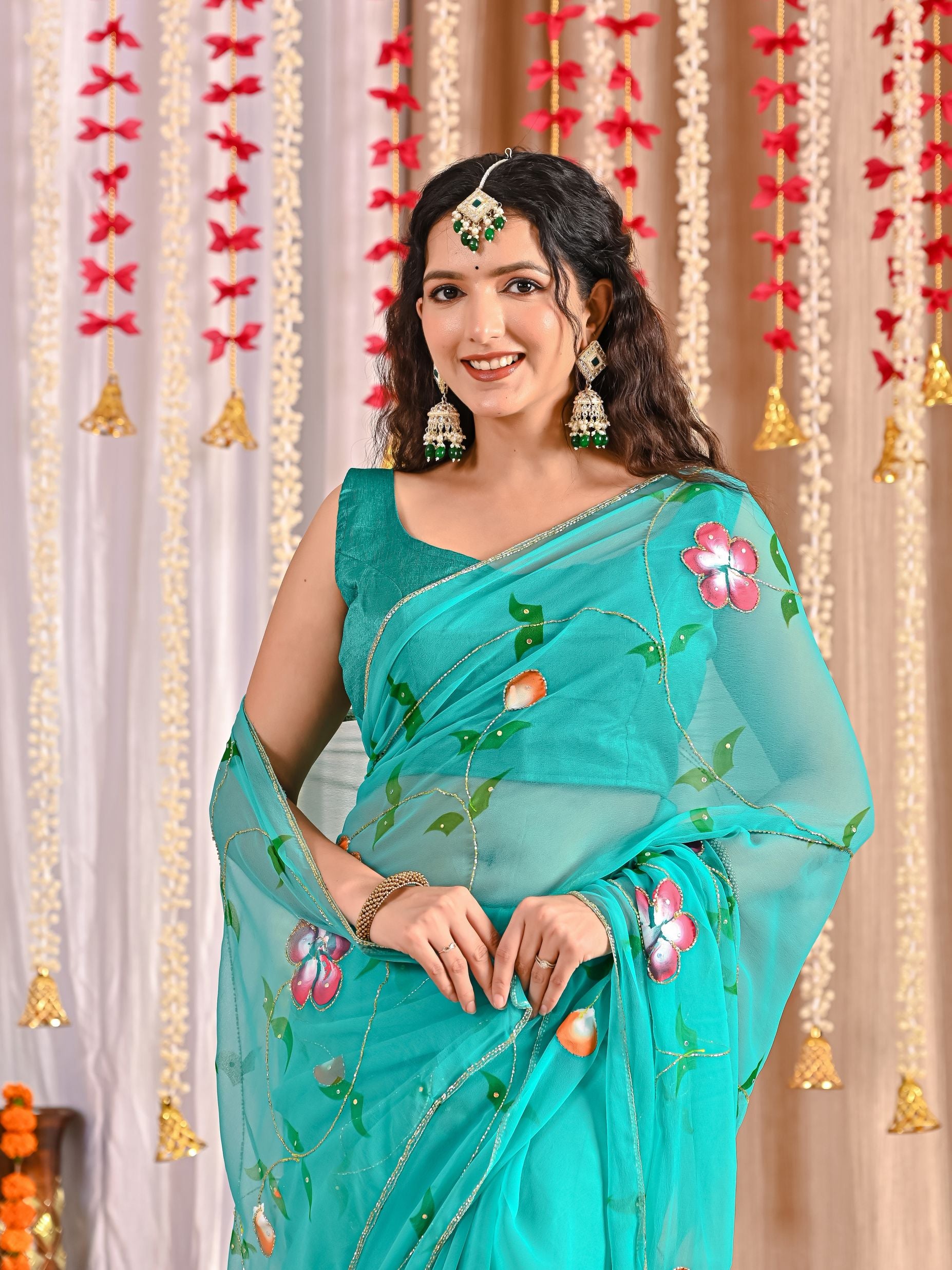 Viha Royal Crepe Saree