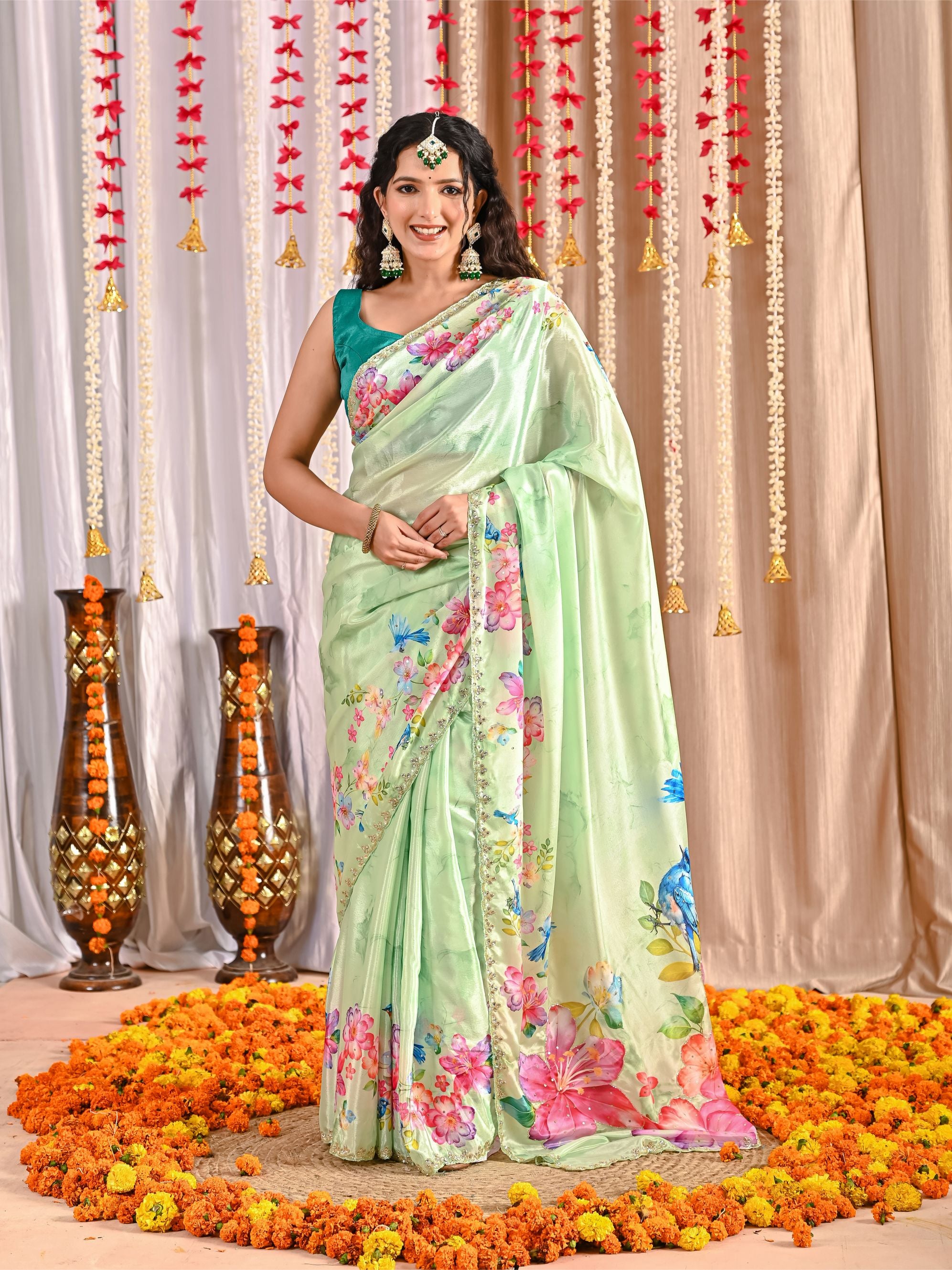Annu Royal Crepe Saree