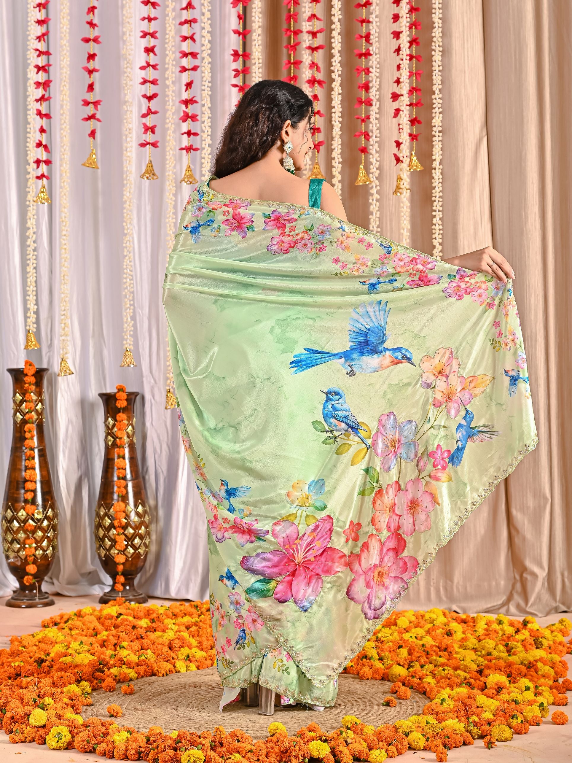 Annu Royal Crepe Saree