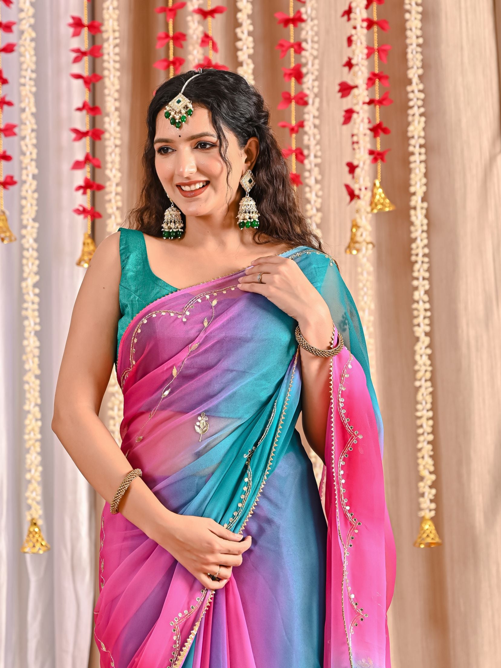 Prisha Royal Georgette Saree