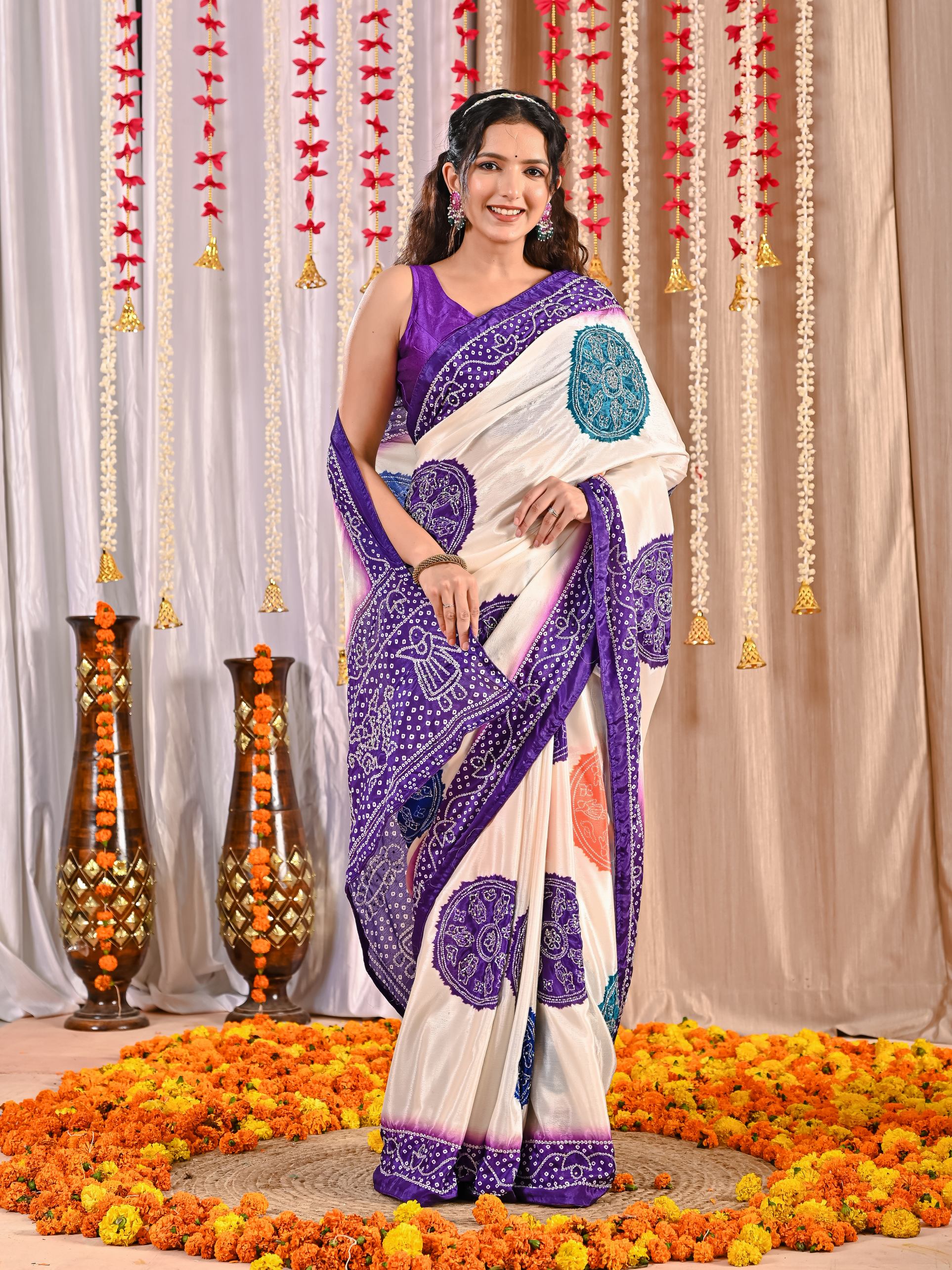 Myra Royal Gaji Silk Saree