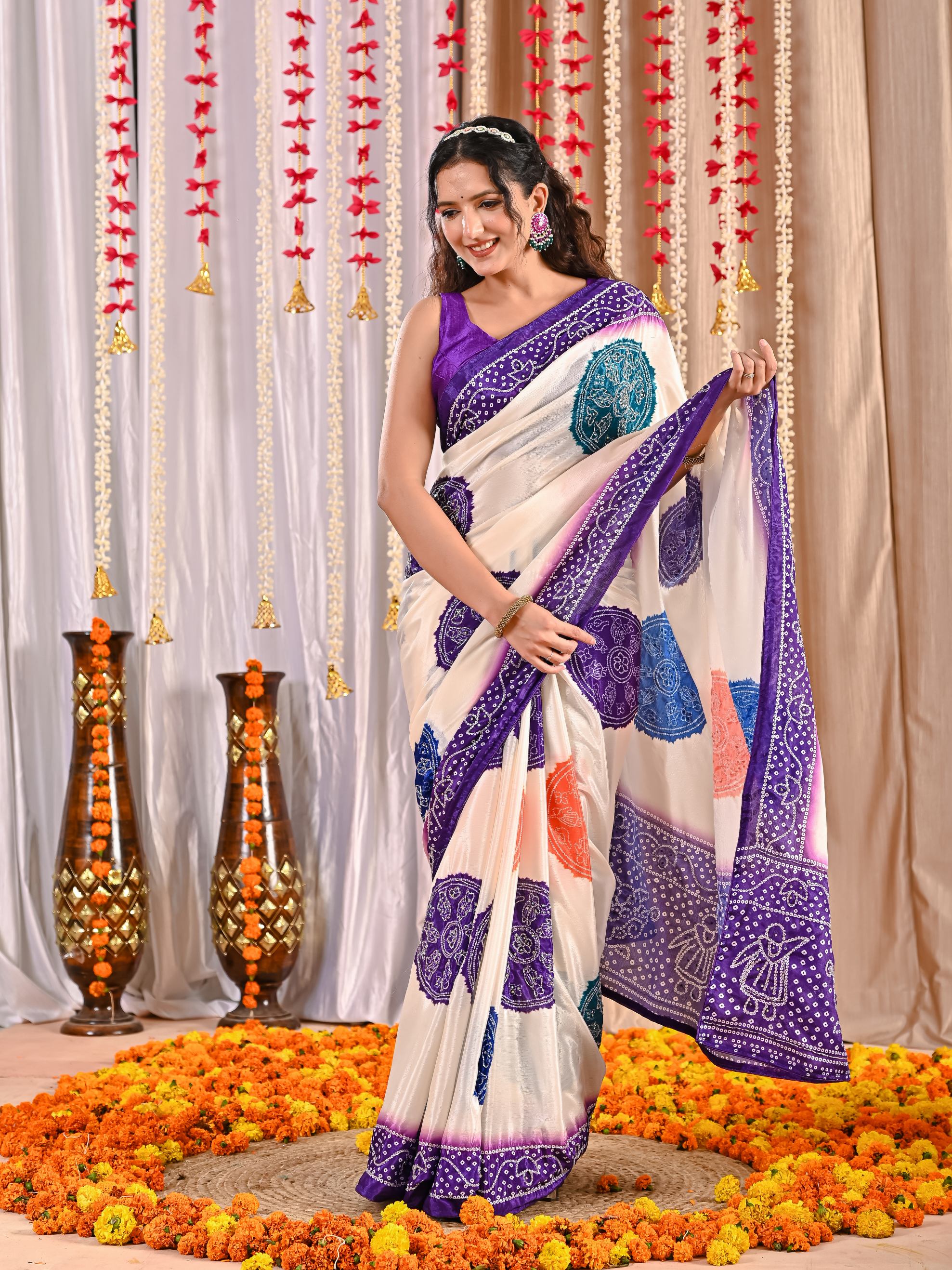 Myra Royal Gaji Silk Saree