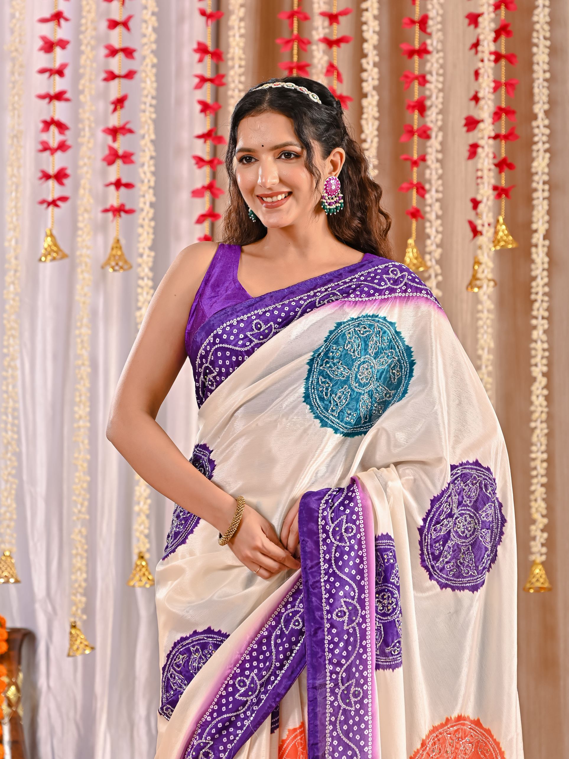 Myra Royal Gaji Silk Saree