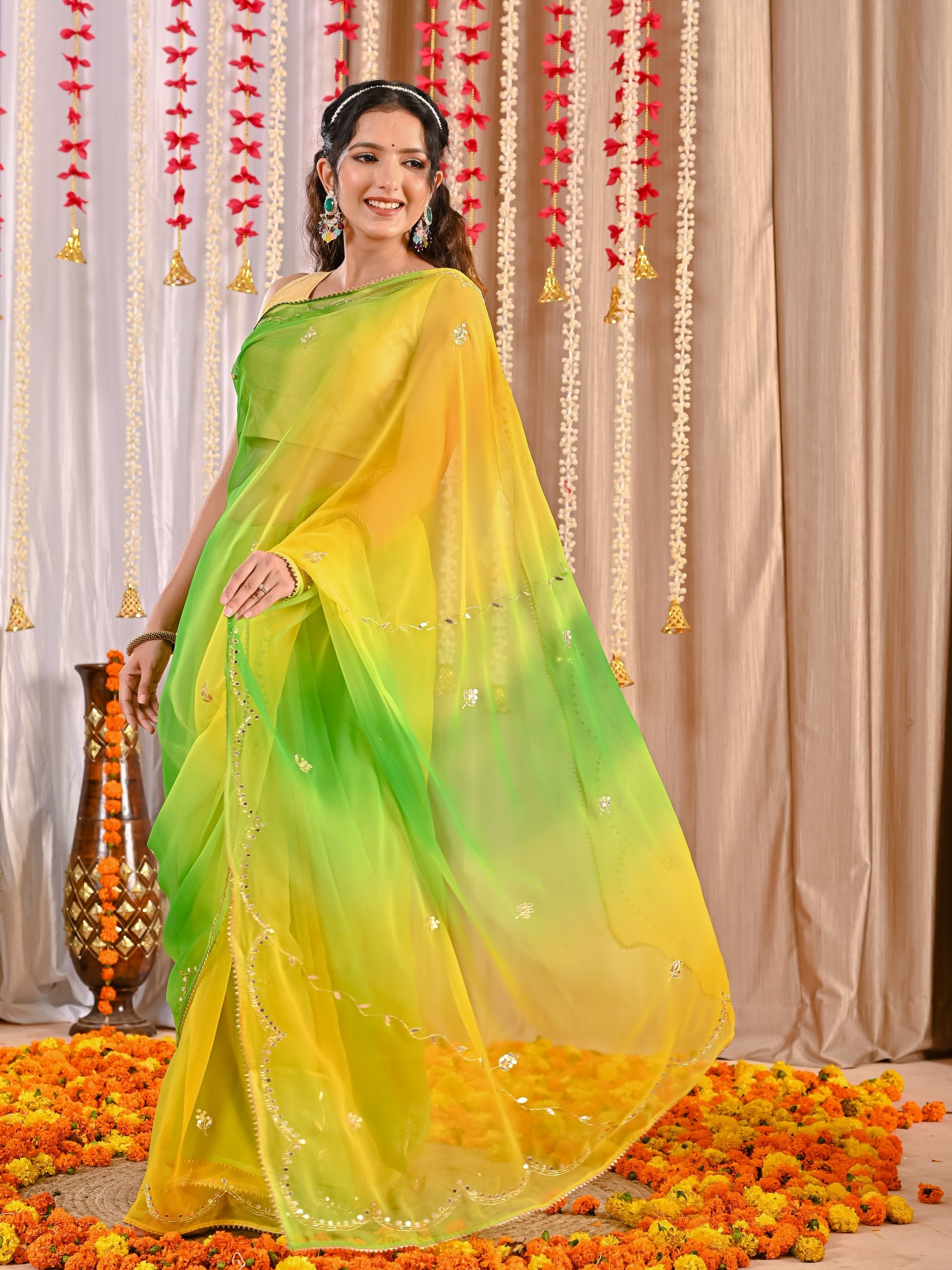 Vinita Royal Georgette Saree