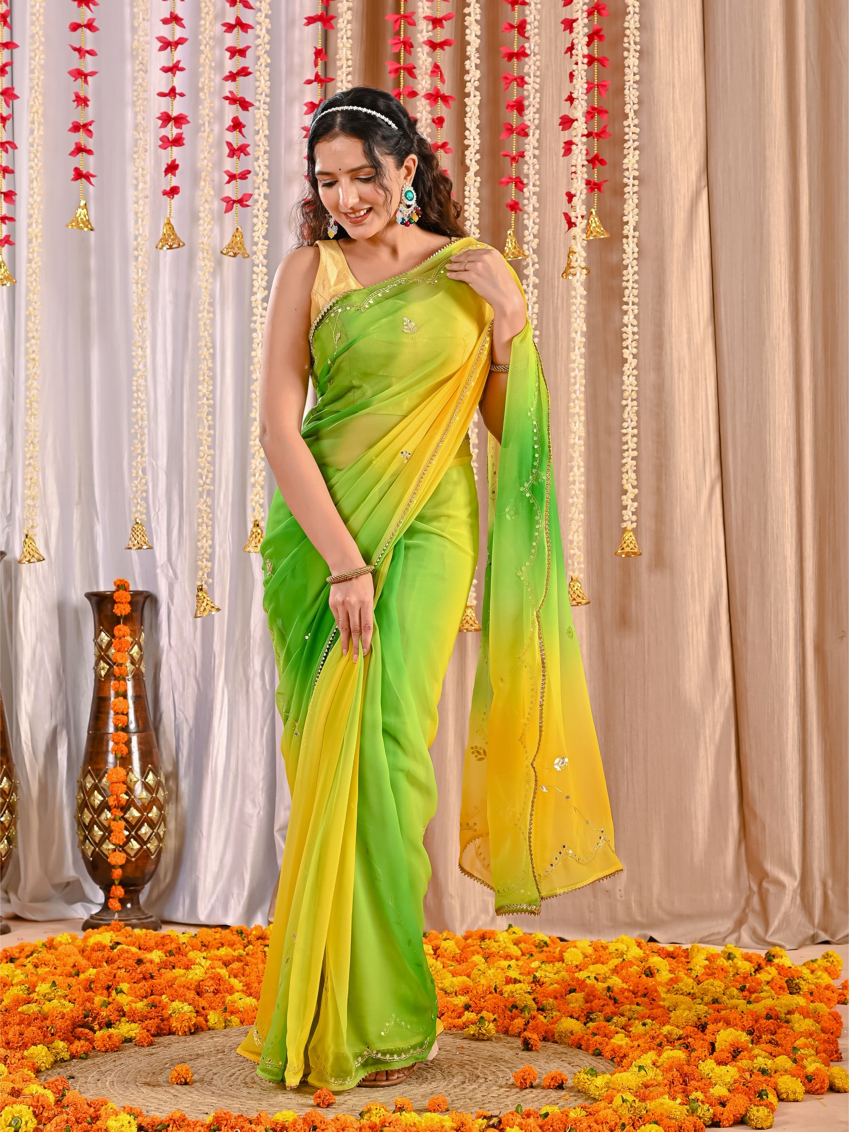 Vinita Royal Georgette Saree