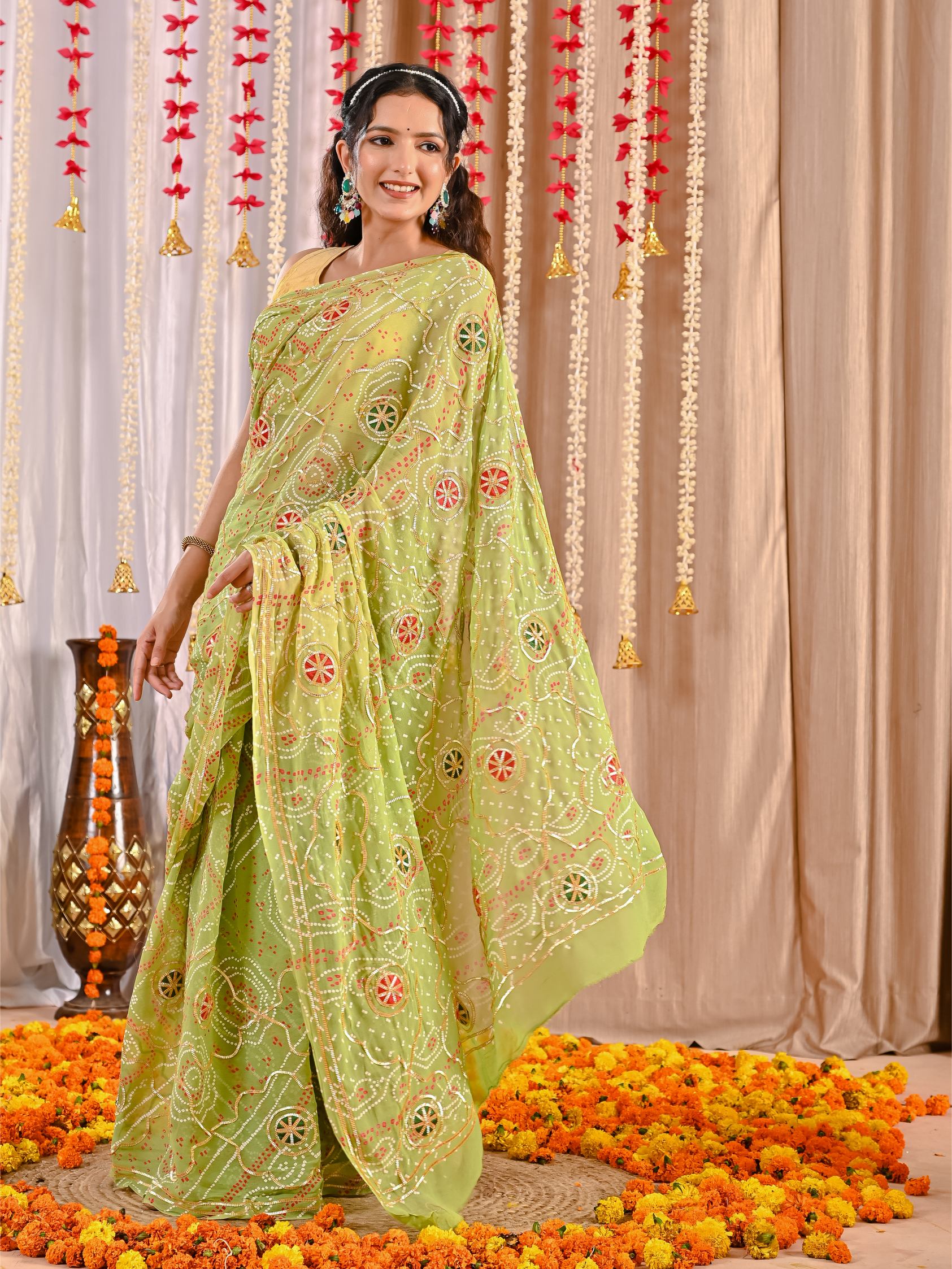 Meera Royal Georgette Saree