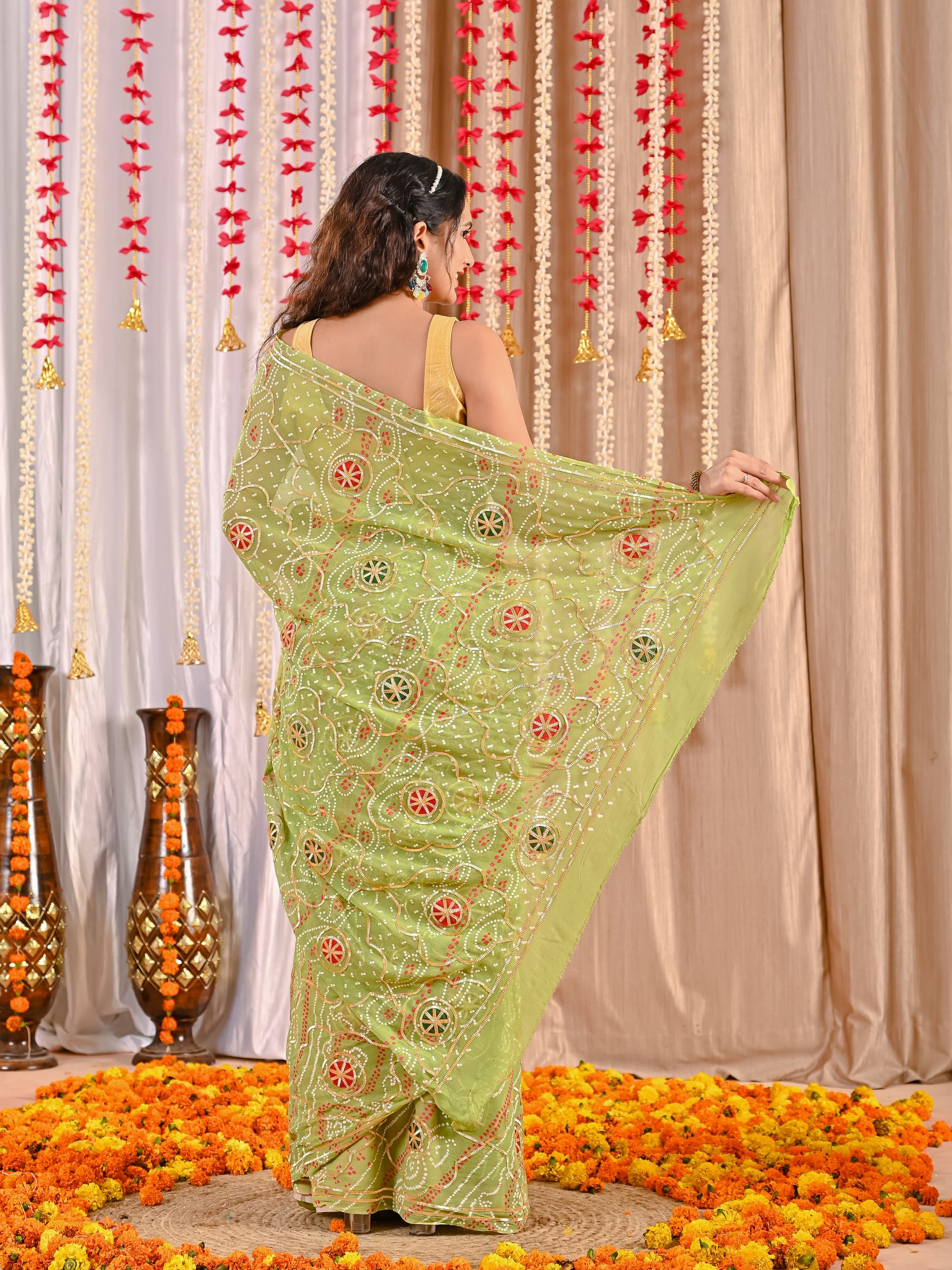 Meera Royal Georgette Saree