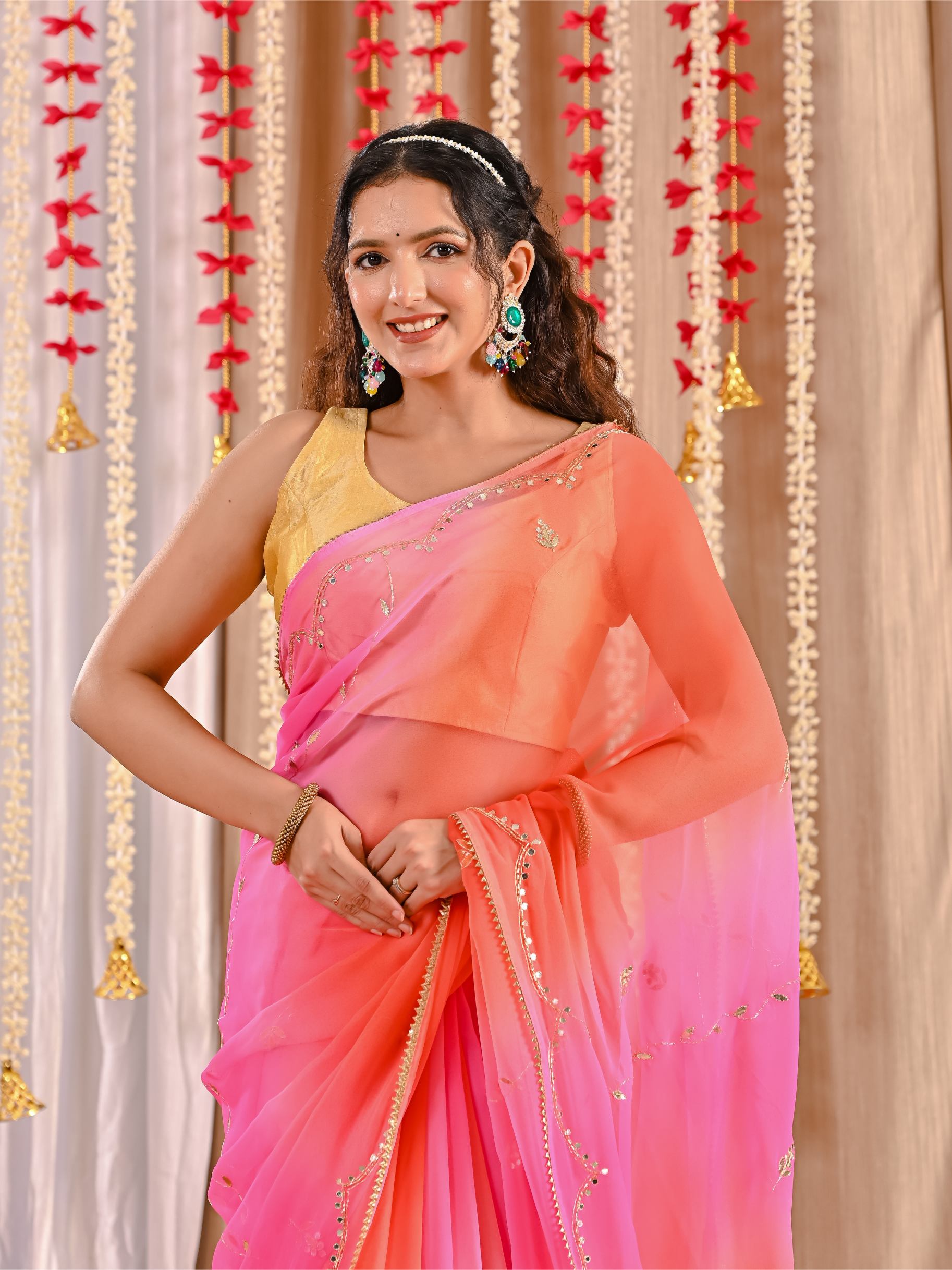 Kiara Royal Georgette Saree