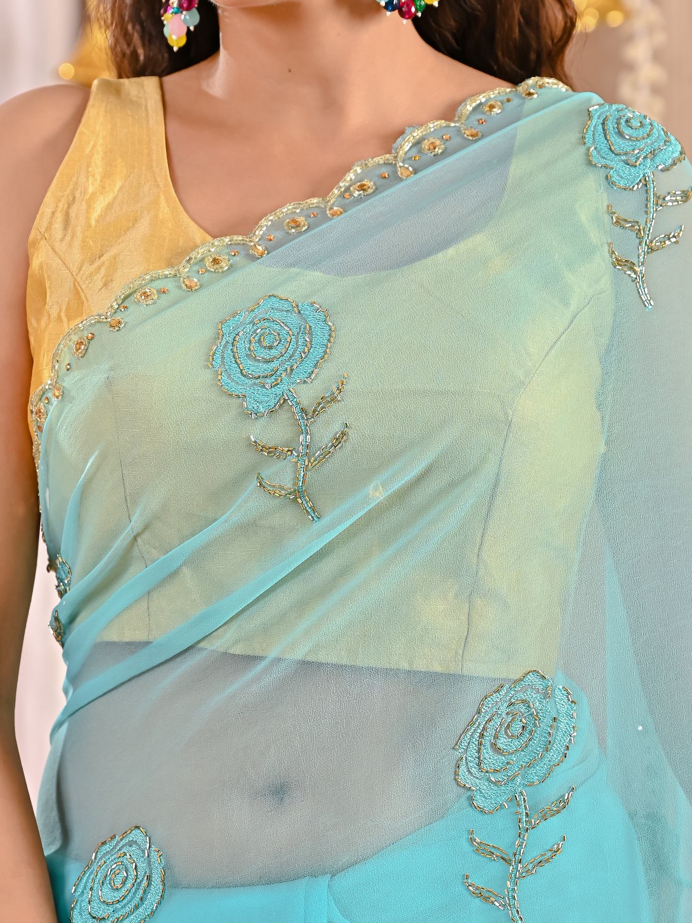 Nikku Elegant Chiffon Saree