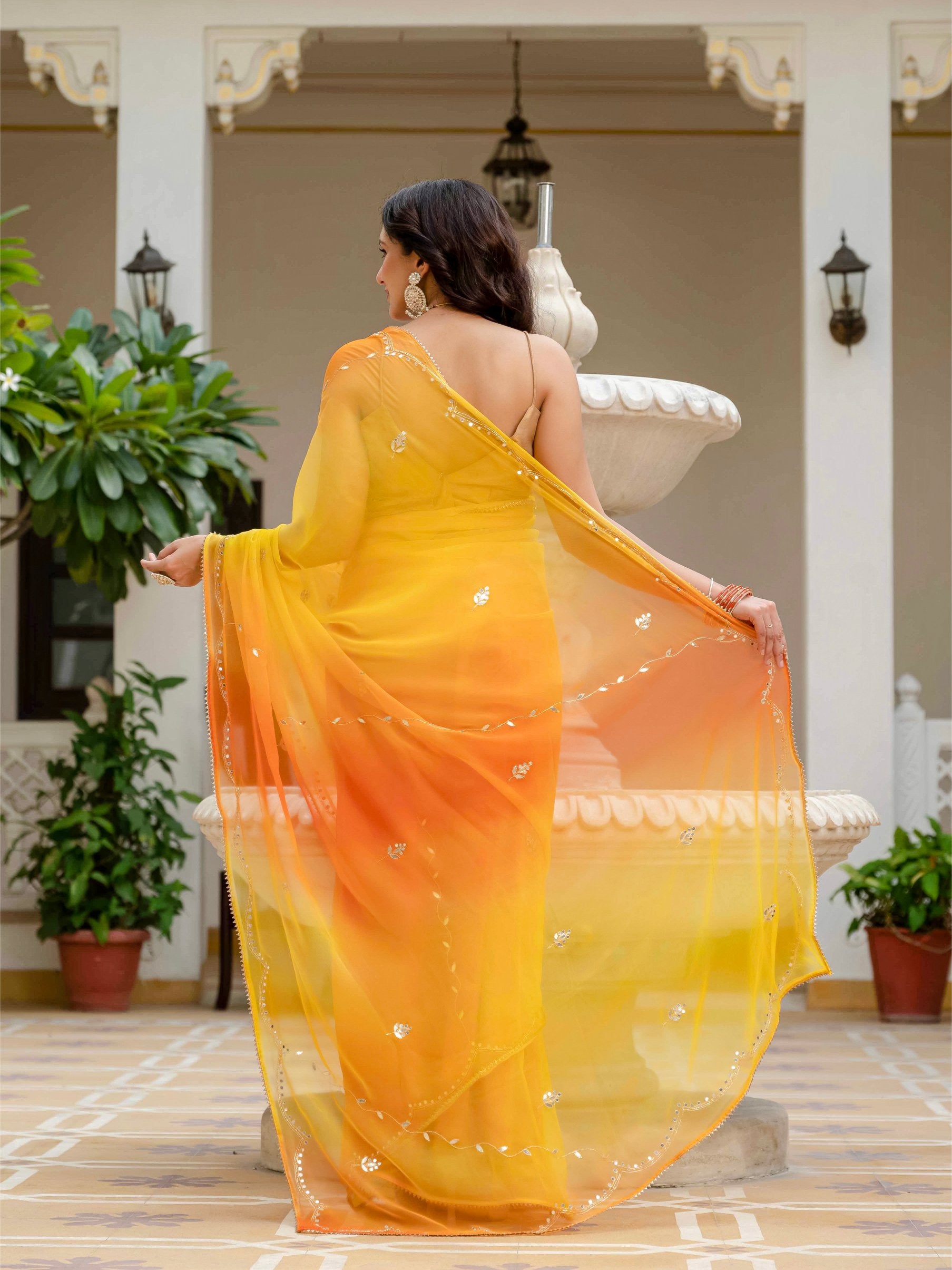 Ziya Georgette Saree