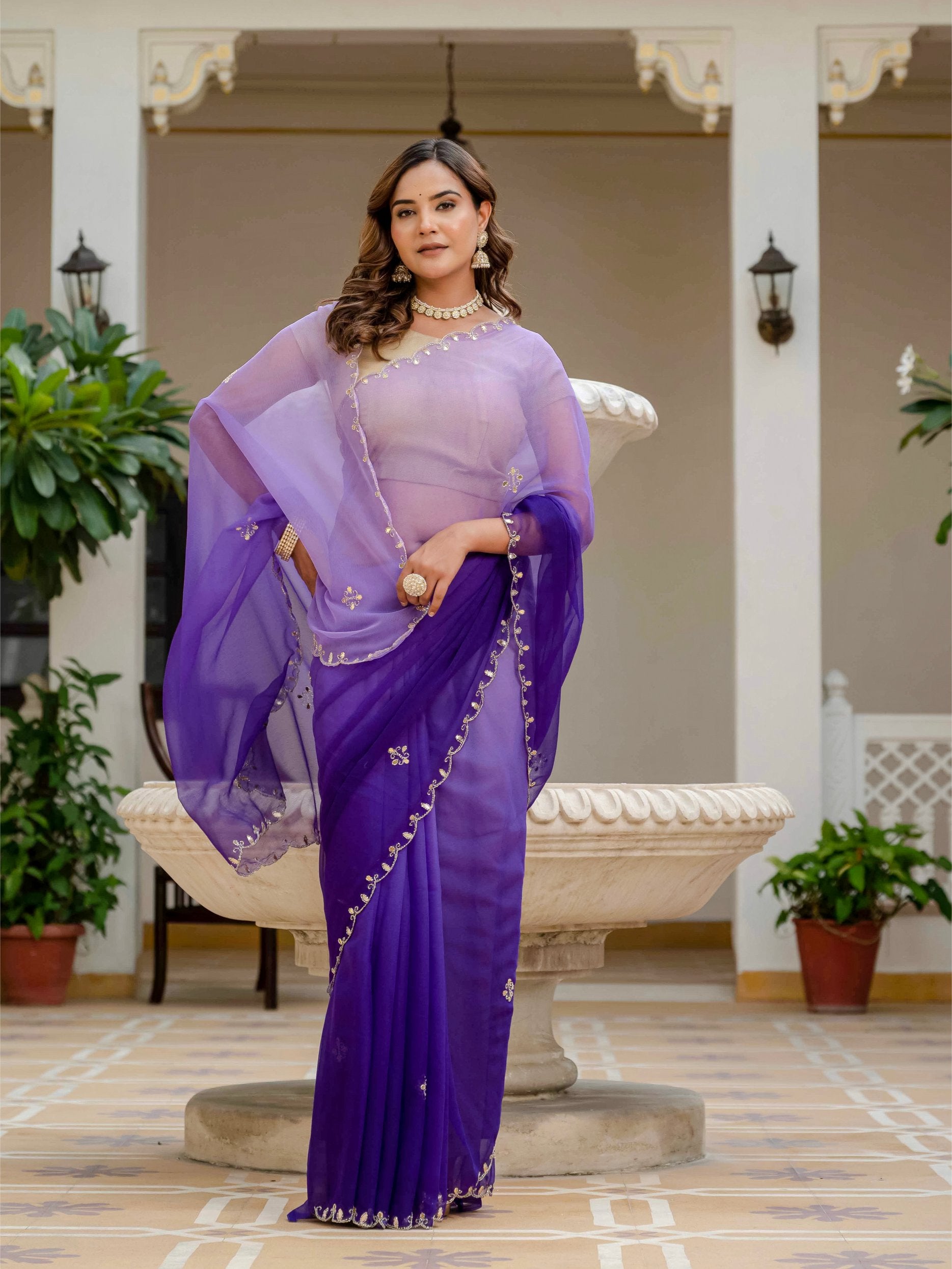 Samaira Georgette Saree