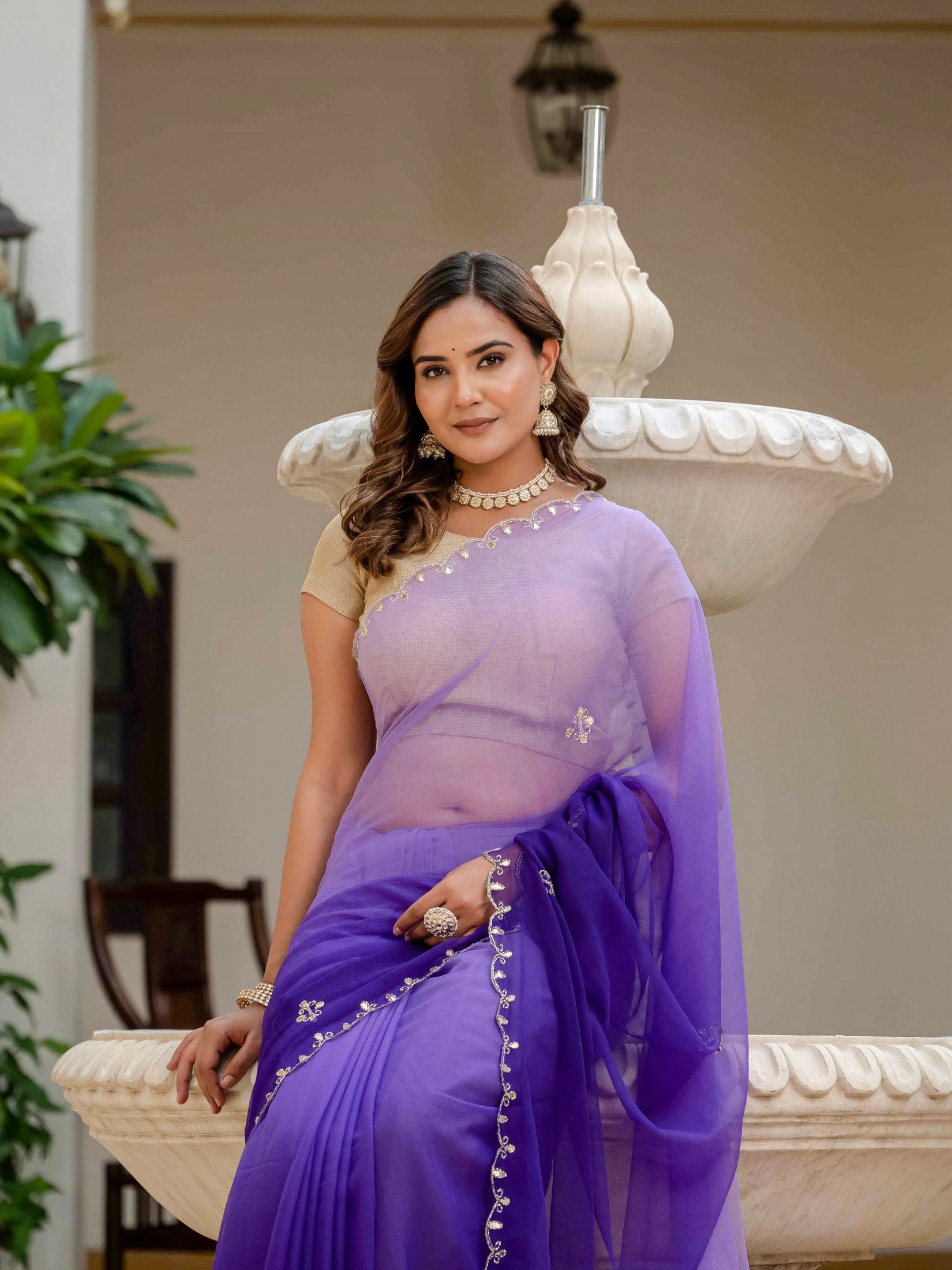 Samaira Georgette Saree