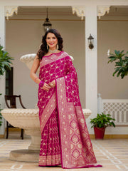 Eshanvi Pure Katan Banarasi Silk Saree