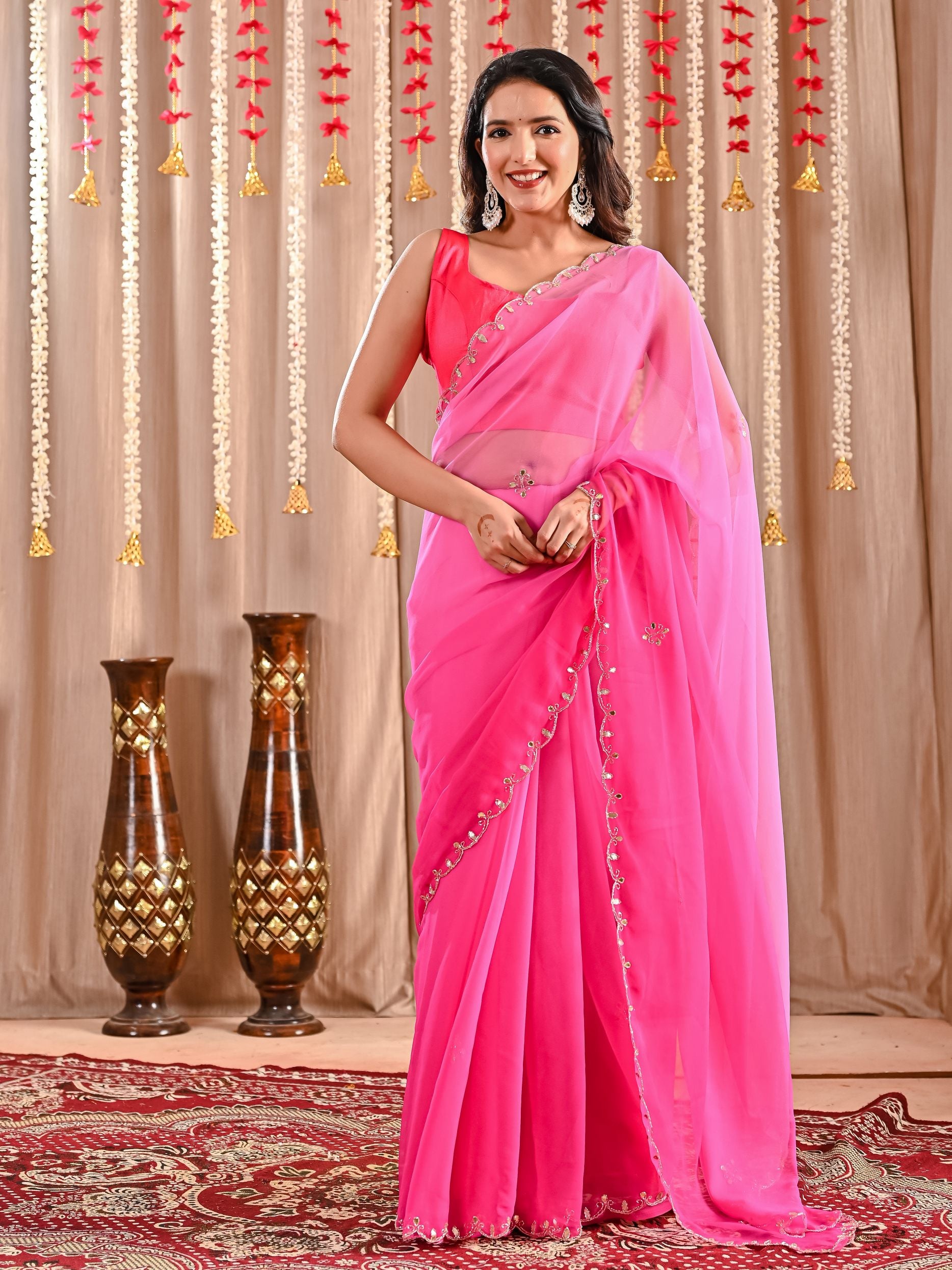 Anita Royal Georgette Saree