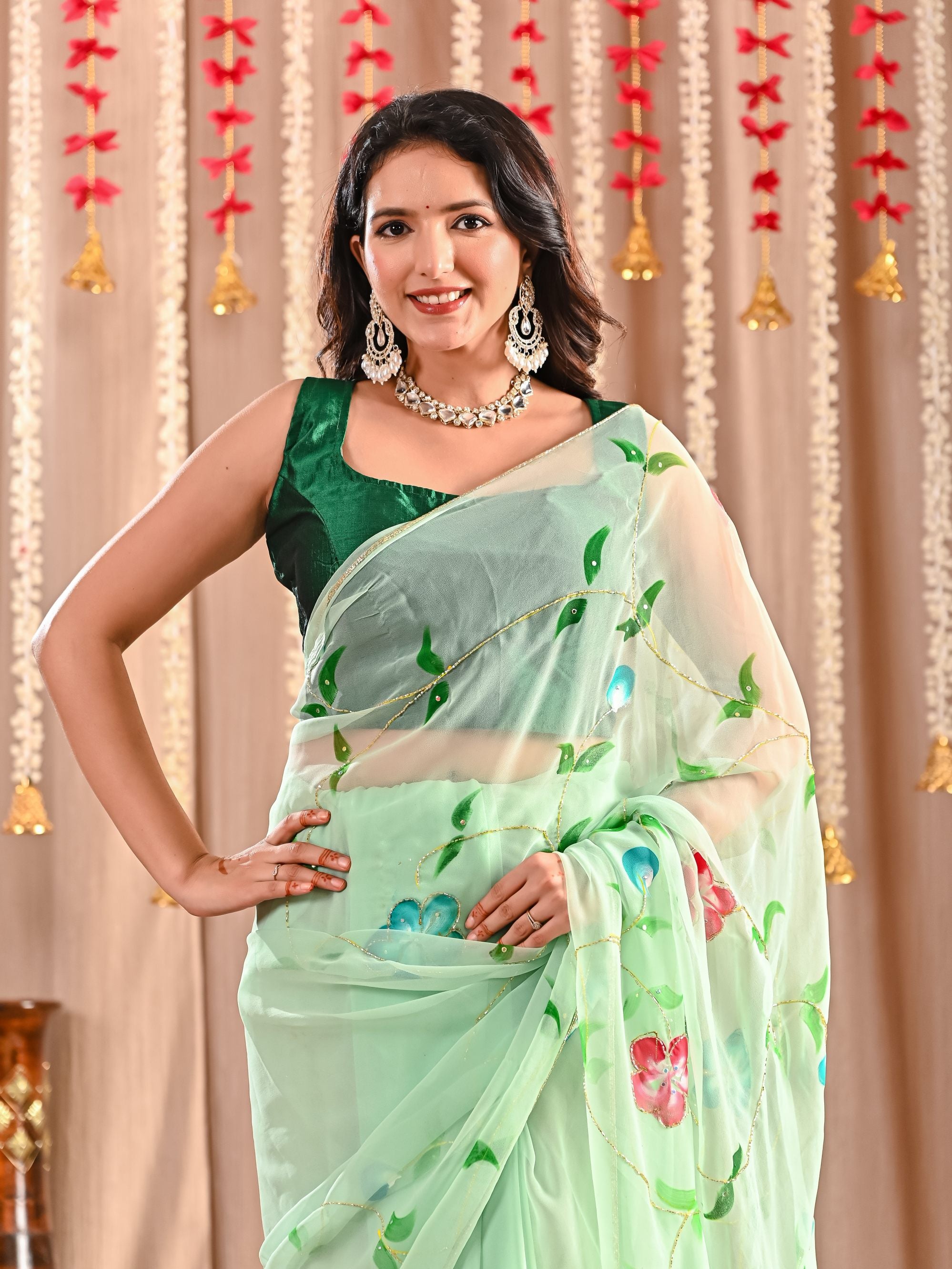 Jiya Royal Crepe Saree