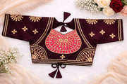 Yashasvi Wine Pink Aangi Blouse