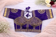 Prisha Royal Purple Aangi Blouse