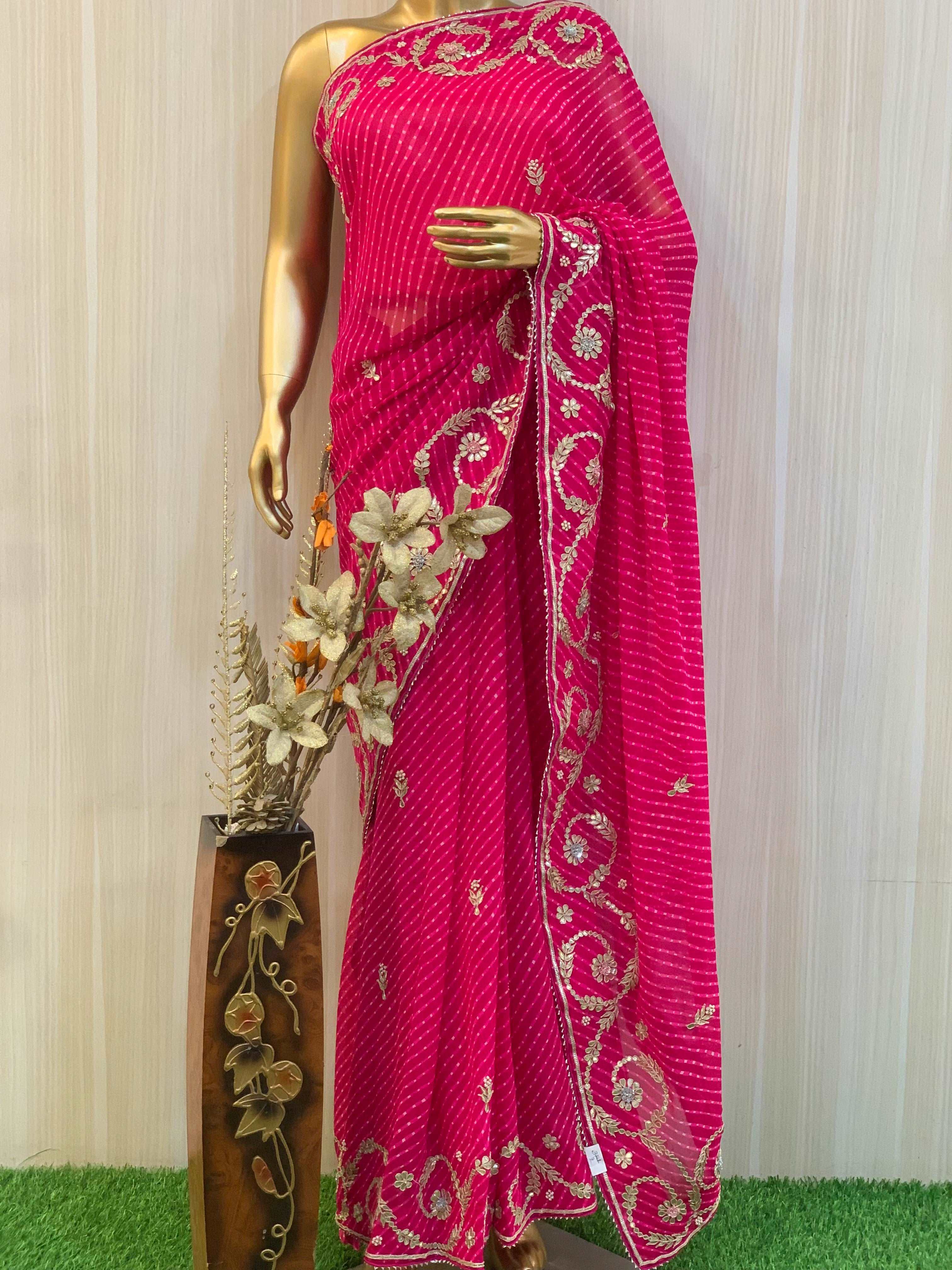 Aafreen Leheriya Saree