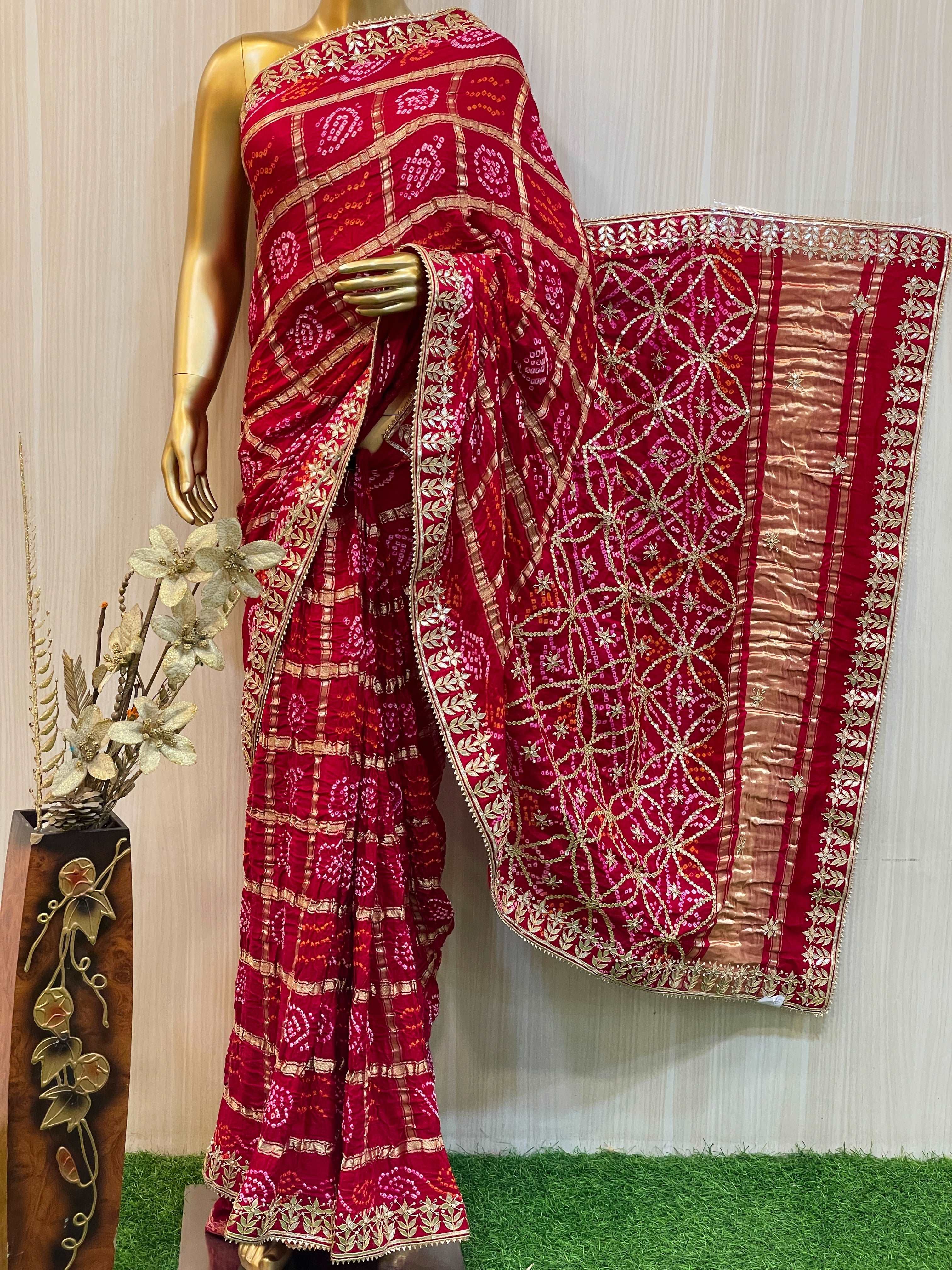 Shumi Bandhani Saree