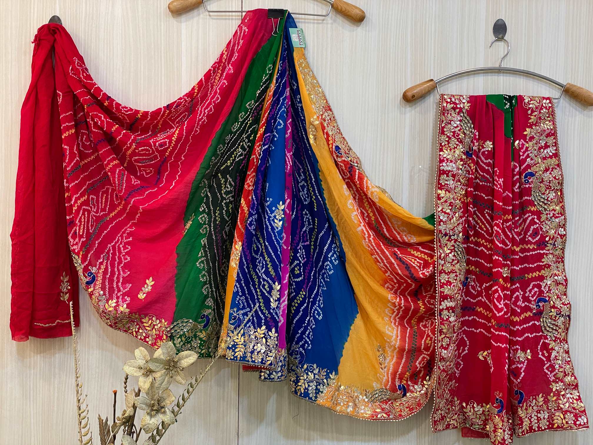 Ava Nauranga Bandhani Saree