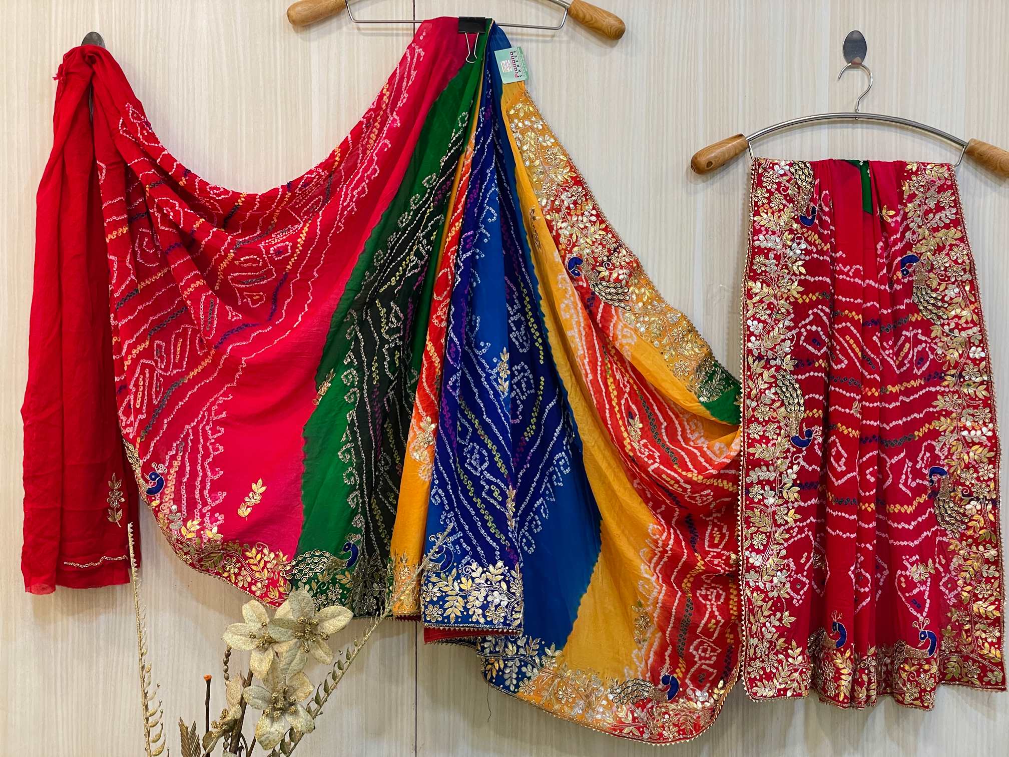 Ava Nauranga Bandhani Saree