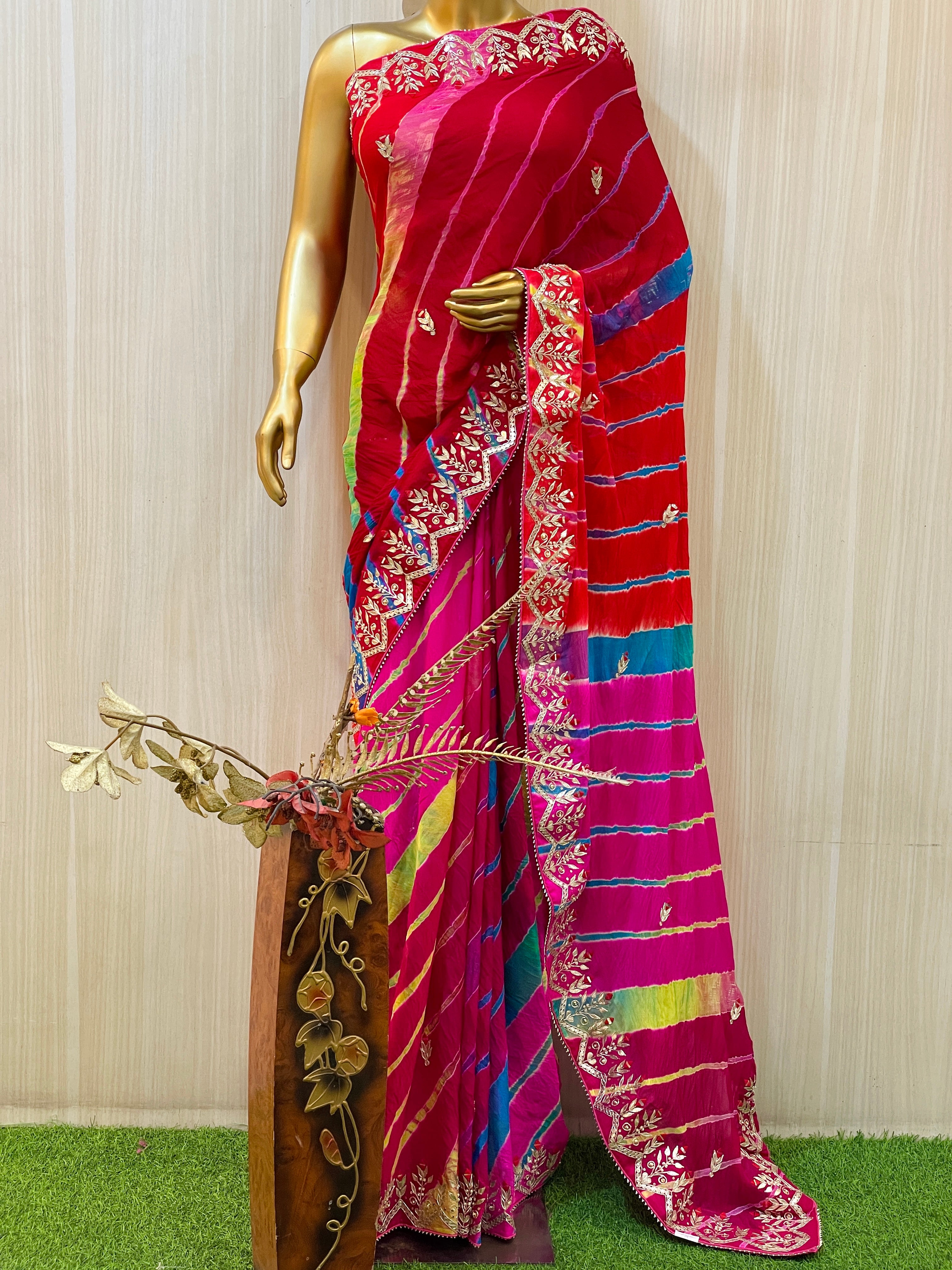 Anaira Leheriya Saree