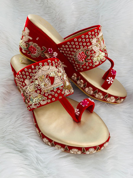 Dulhan sandal sales ka photo