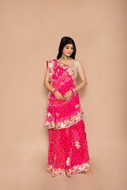 Neeru Bandhani Saree