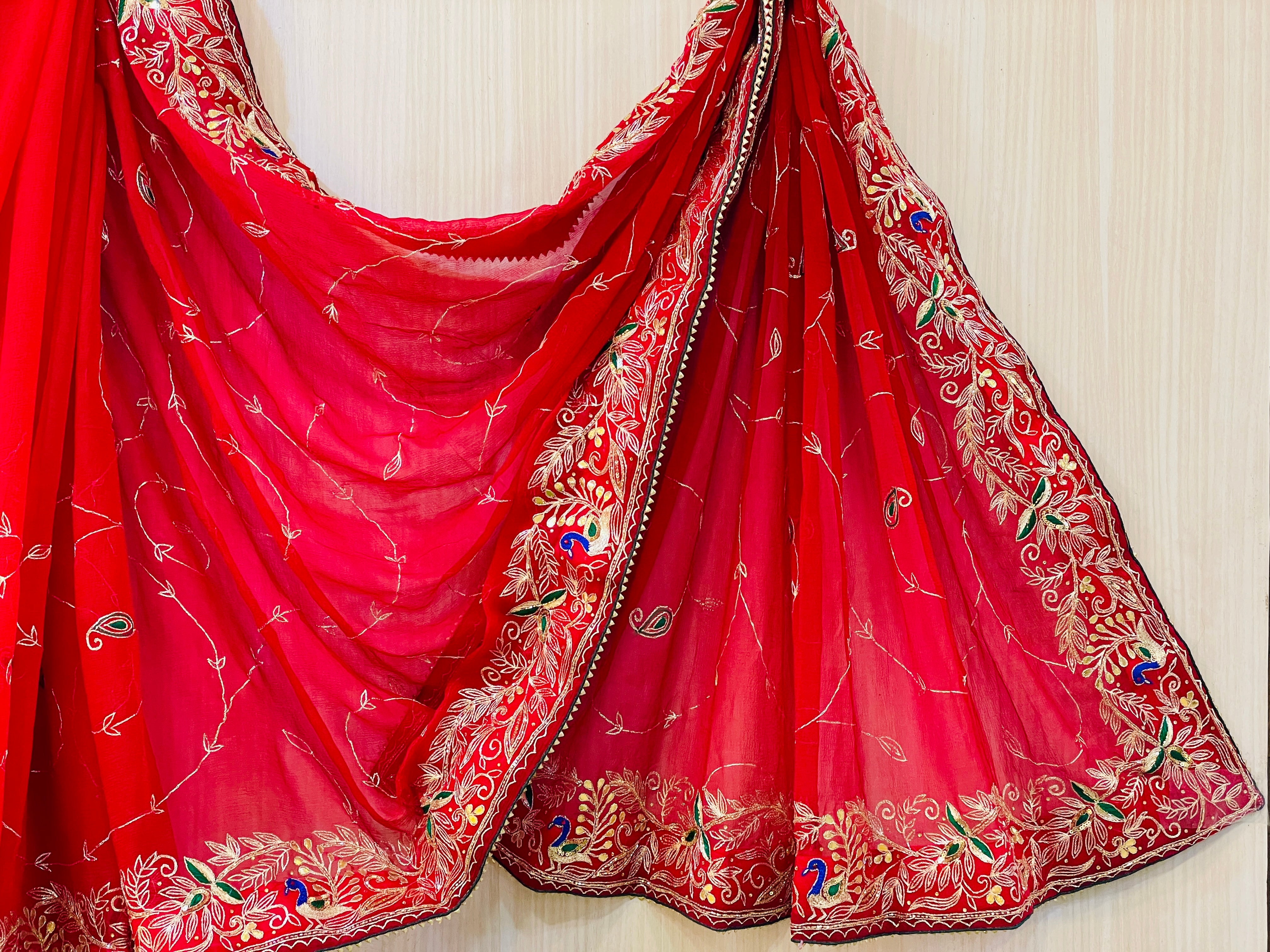 Vinny Chiffon Saree