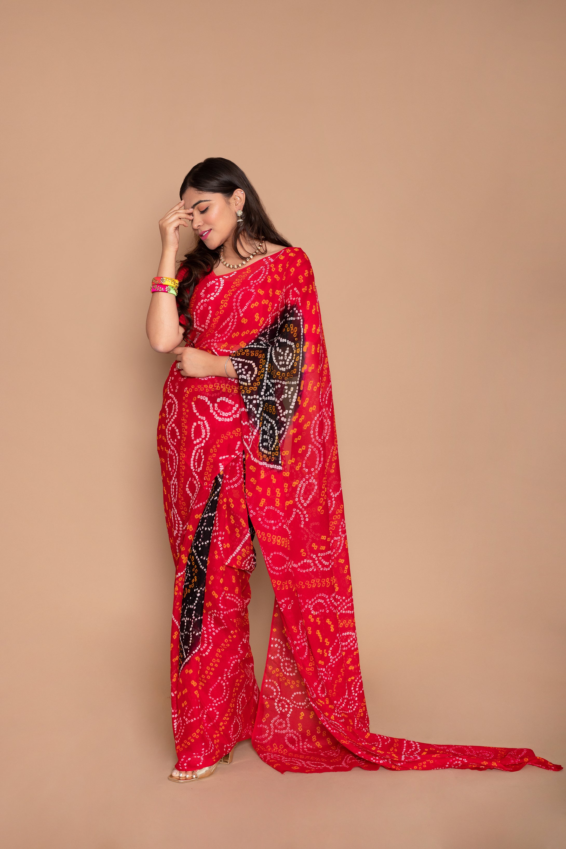 Manisha Chinon Saree