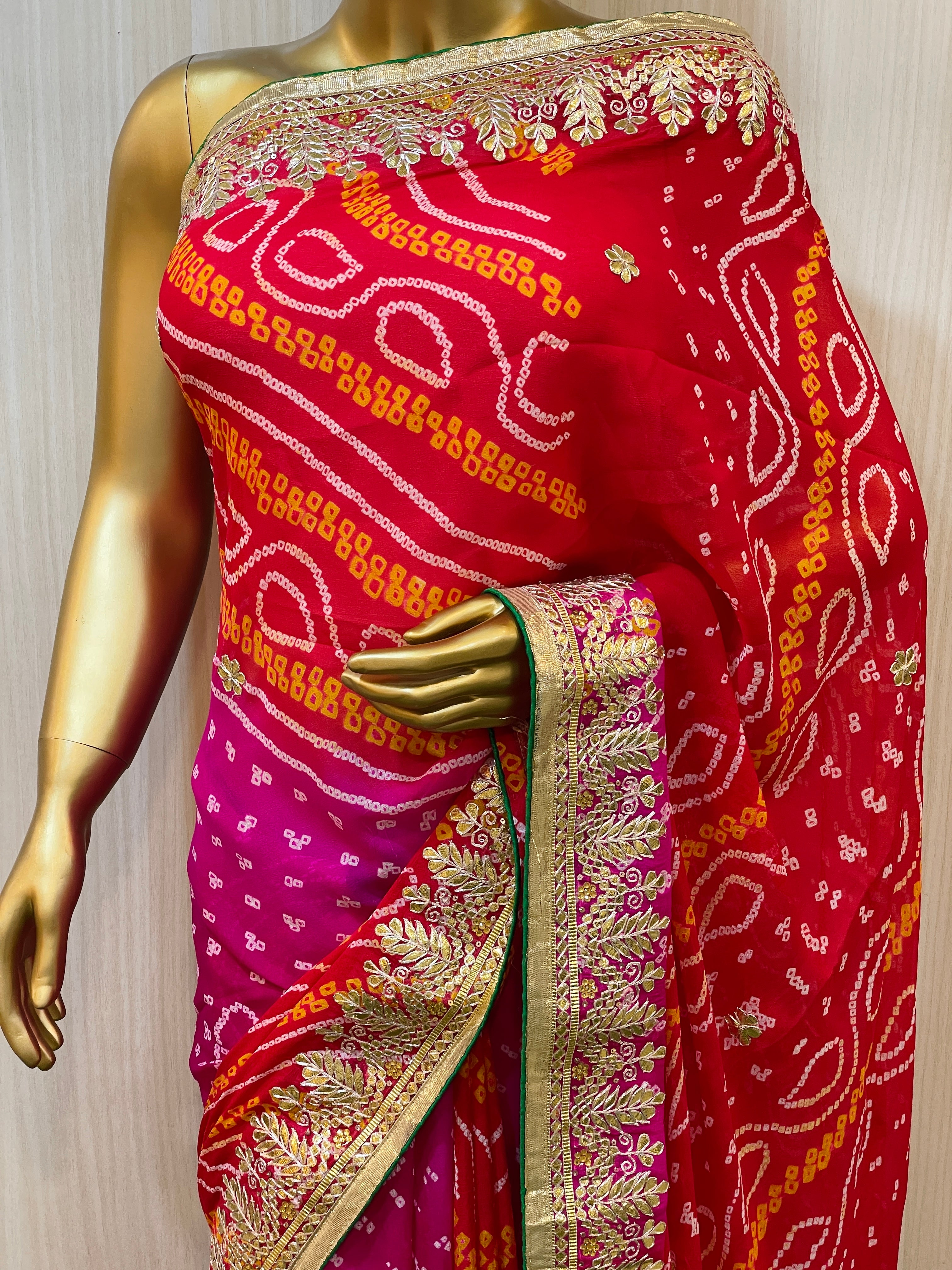 Marwa Italian Crepe Saree