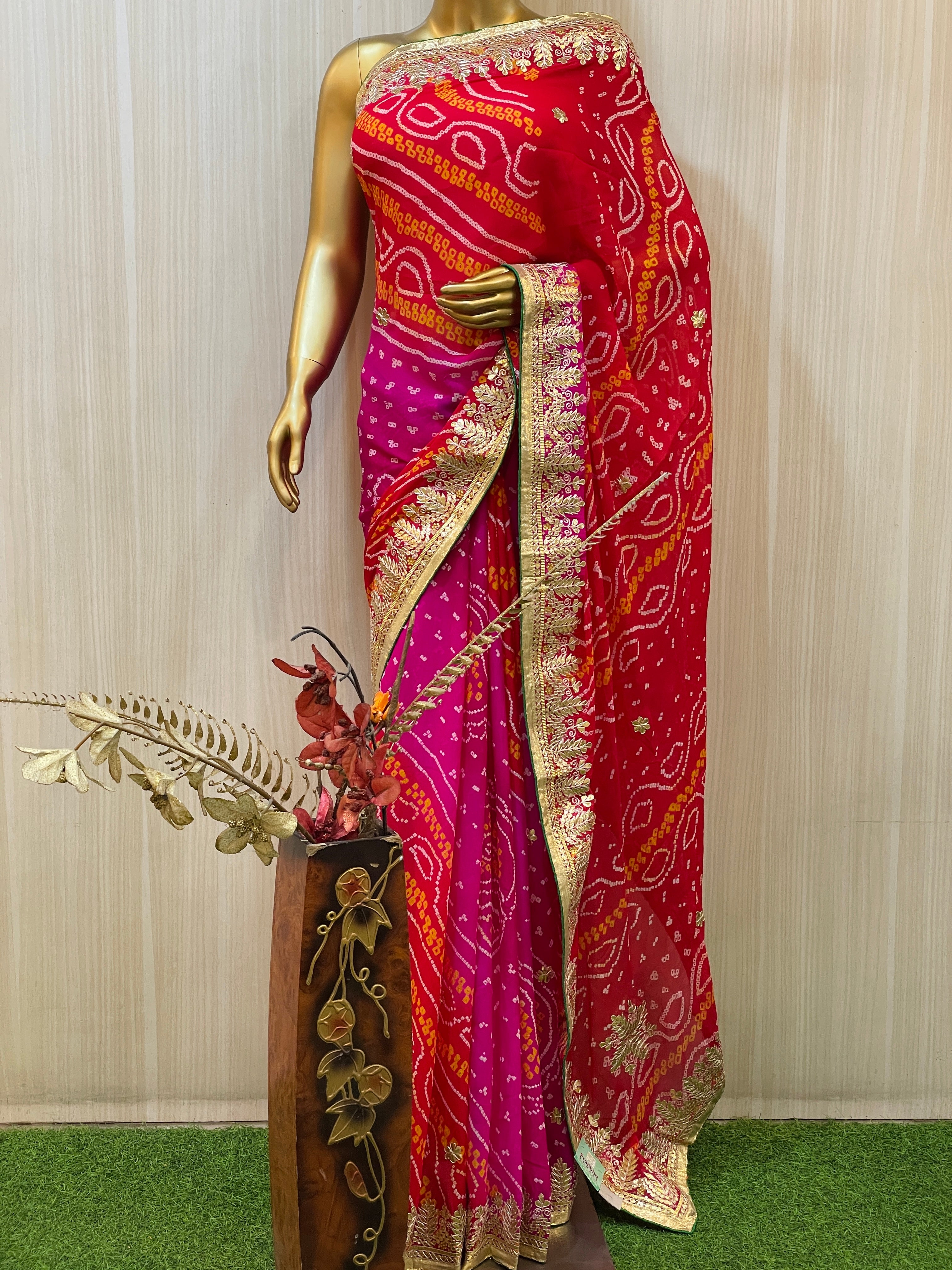 Marwa Italian Crepe Saree
