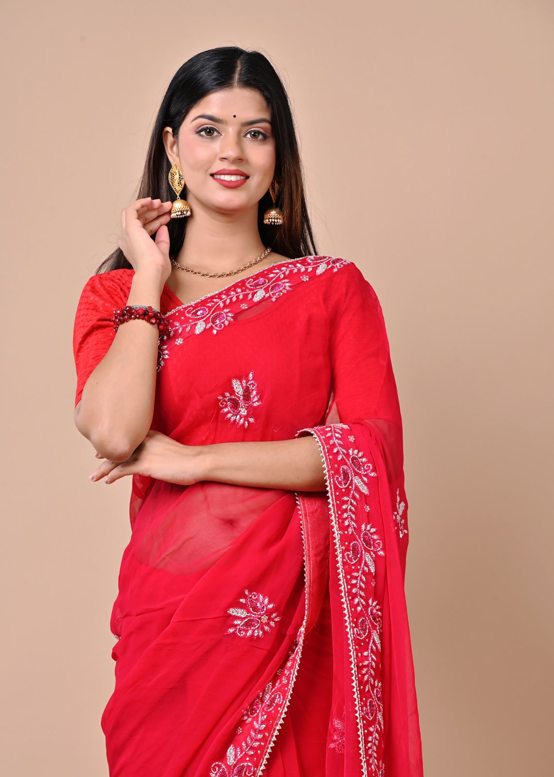 Kiara Chiffon Saree