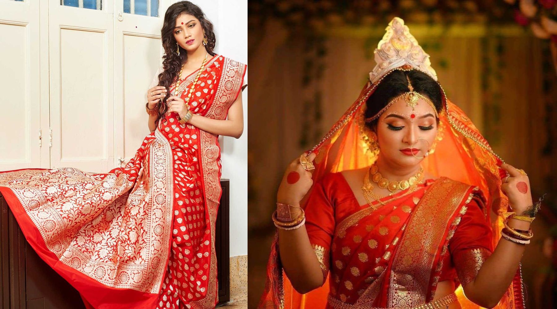 Banarasi Sarees for Bengali Wedding