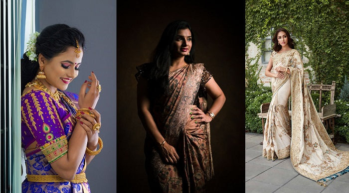 6 Trendy Indo Western Fusion Saree Blouse Ideas!
