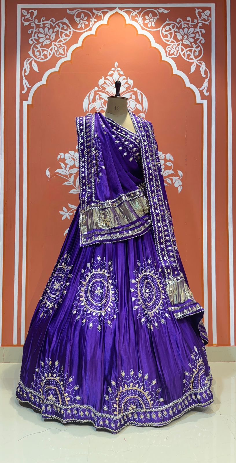 Divya Gajji Silk Lehenga